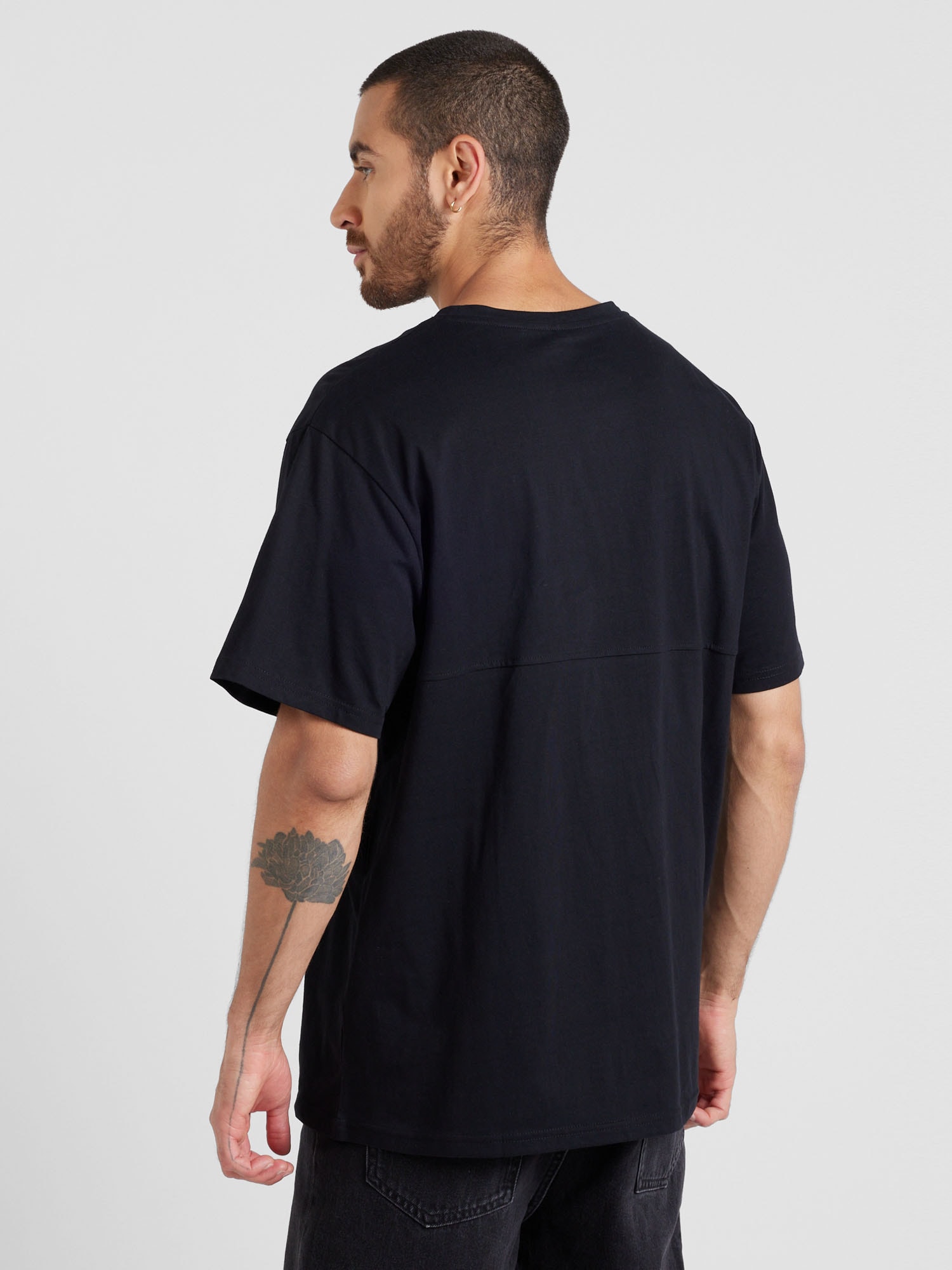 Denim Project Póló 'Oceanville'  világoskék / piros / fekete termék 2. képe