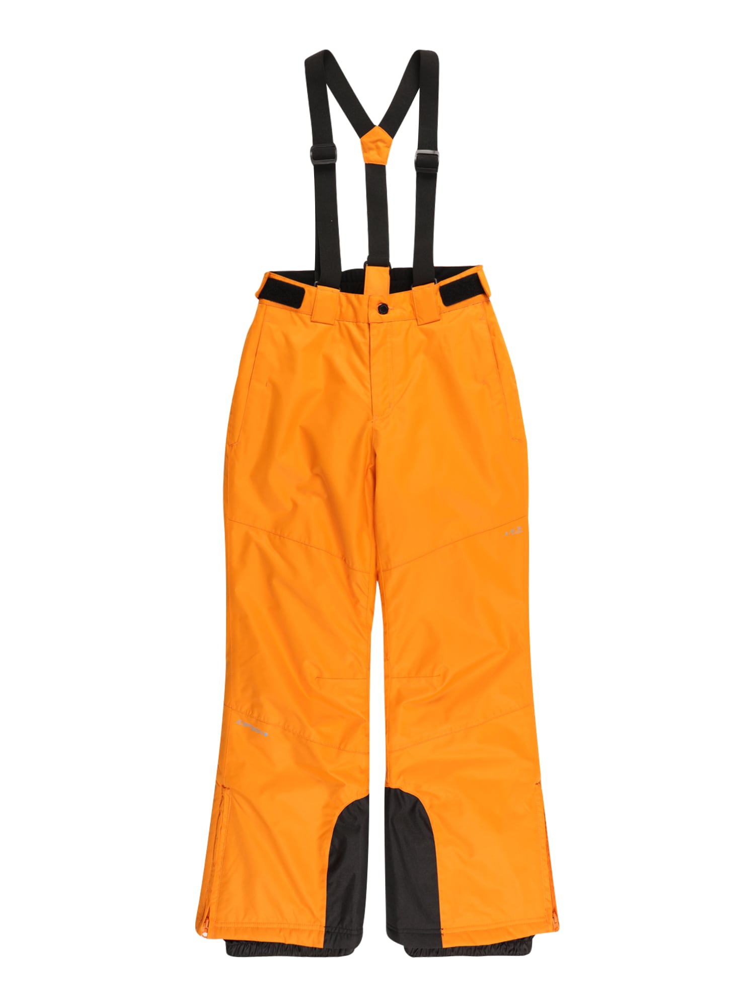 ICEPEAK Pantaloni sport 'LENZEN'  portocaliu / negru