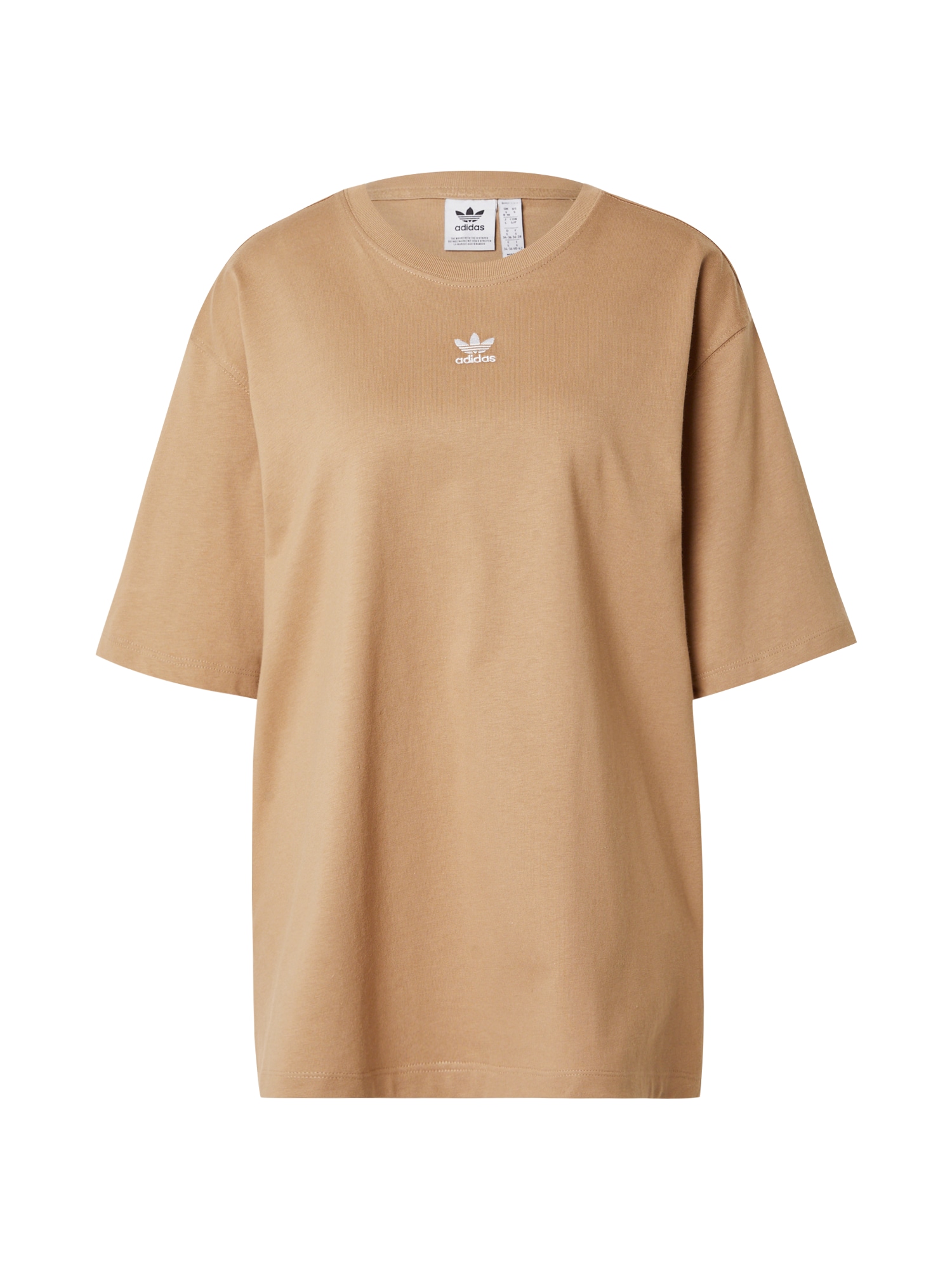 ADIDAS ORIGINALS Oversize póló 'ESS'  cappuccinobarna akciós termékkép 1