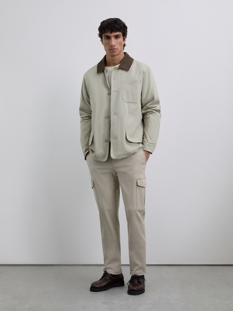 Scalpers Hose Herren Größe 27 beige