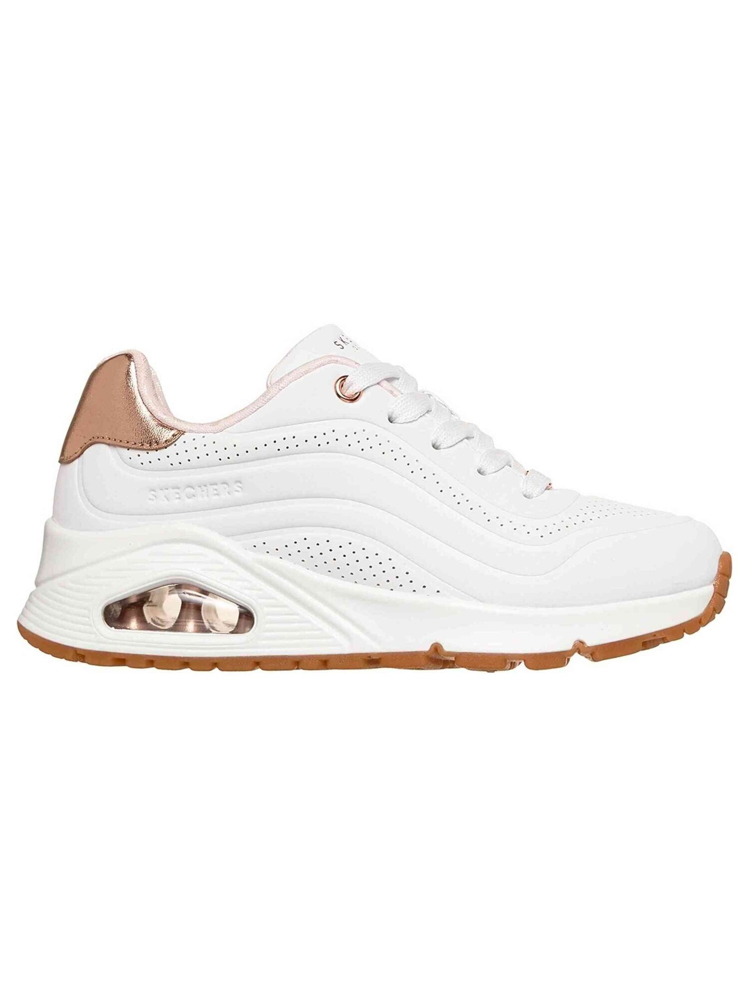 Skechers Uno Gen 1 Shimmer Wave Zapatillas de Mujer 070-209337 Blanco – imagen 2