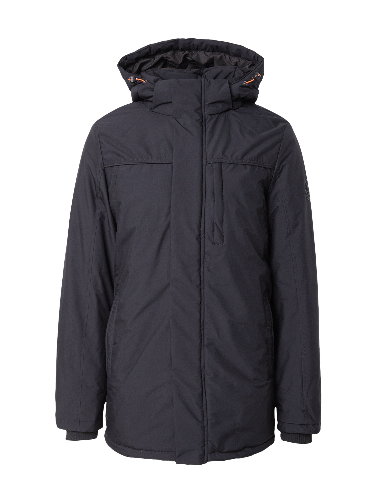 INDICODE JEANS Geacă de primăvară-toamnă Viks  negru