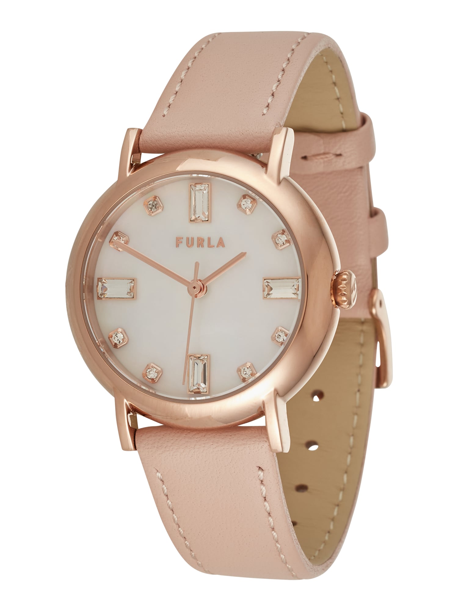 FURLA Ceas analogic  auriu - roz