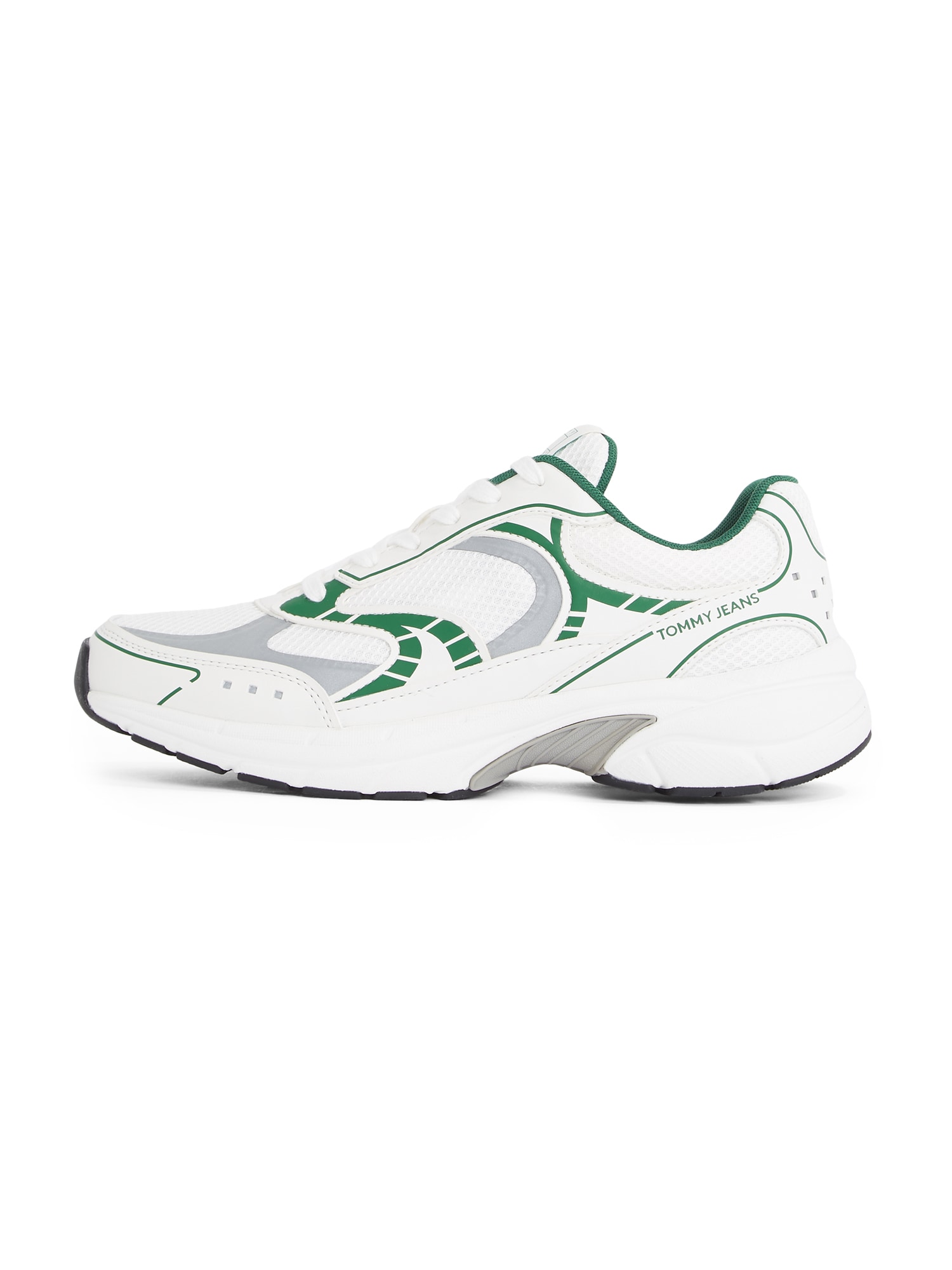 Tommy Jeans Sneaker low  ecru / gri / verde