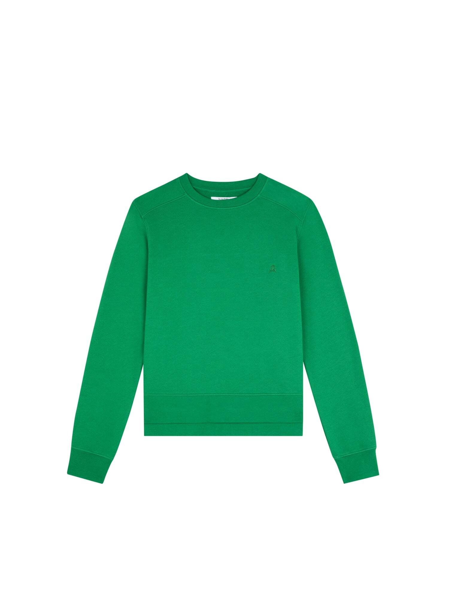 Scalpers Bluză de molton Fade  verde