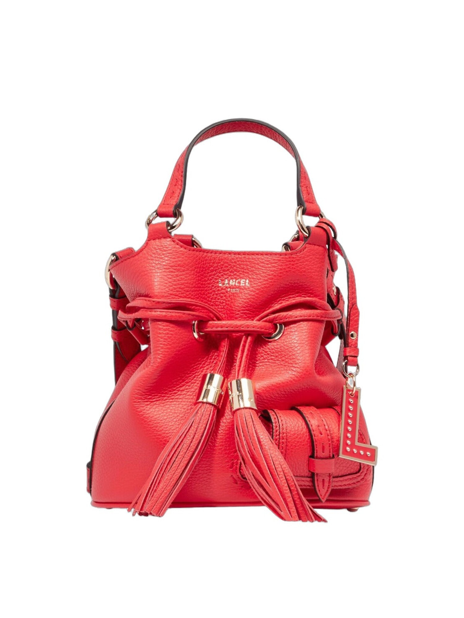Lancel Bolso de hombro  rojo