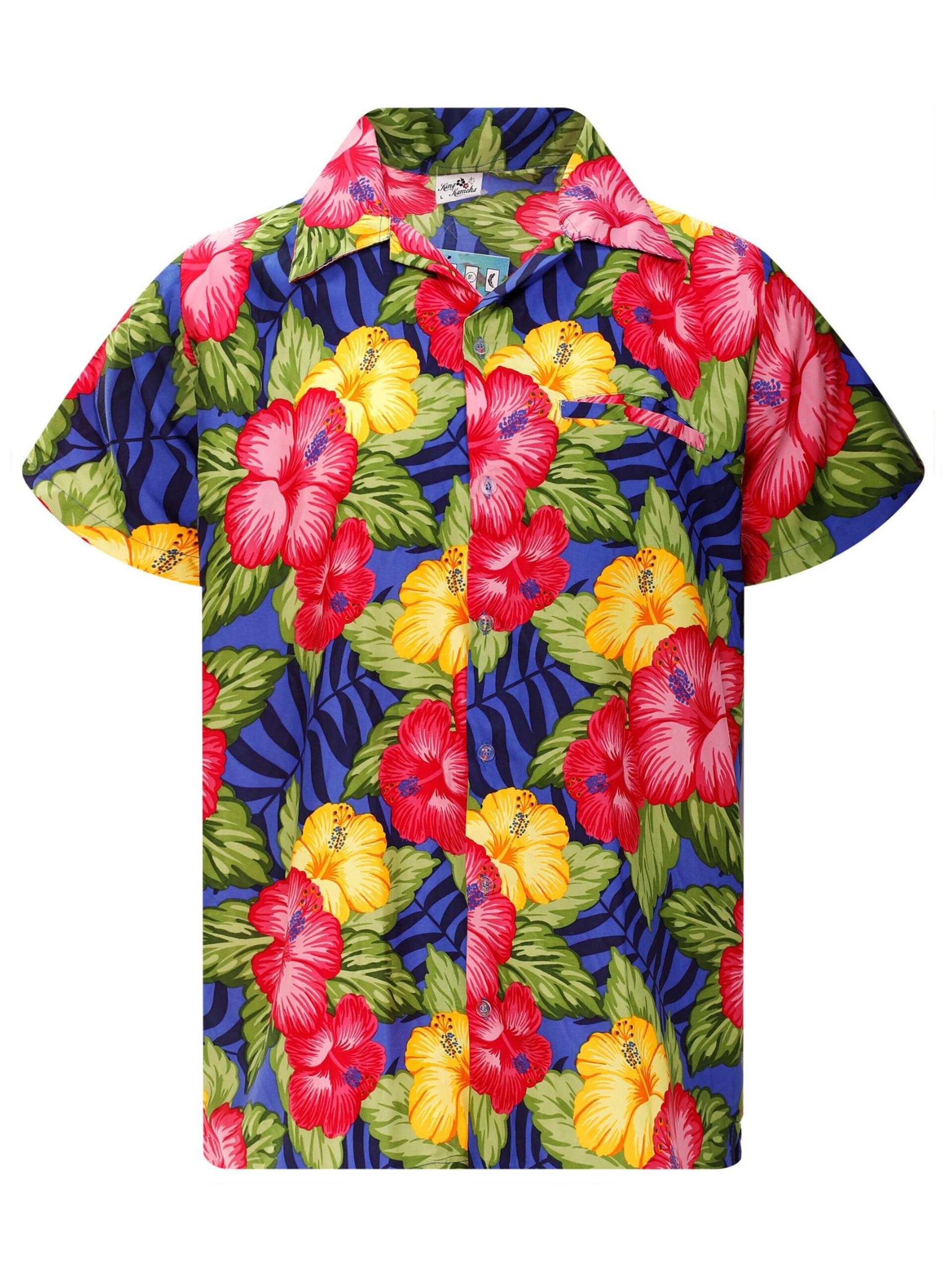 King Kameha T-shirt 'Wild Flowers' herr