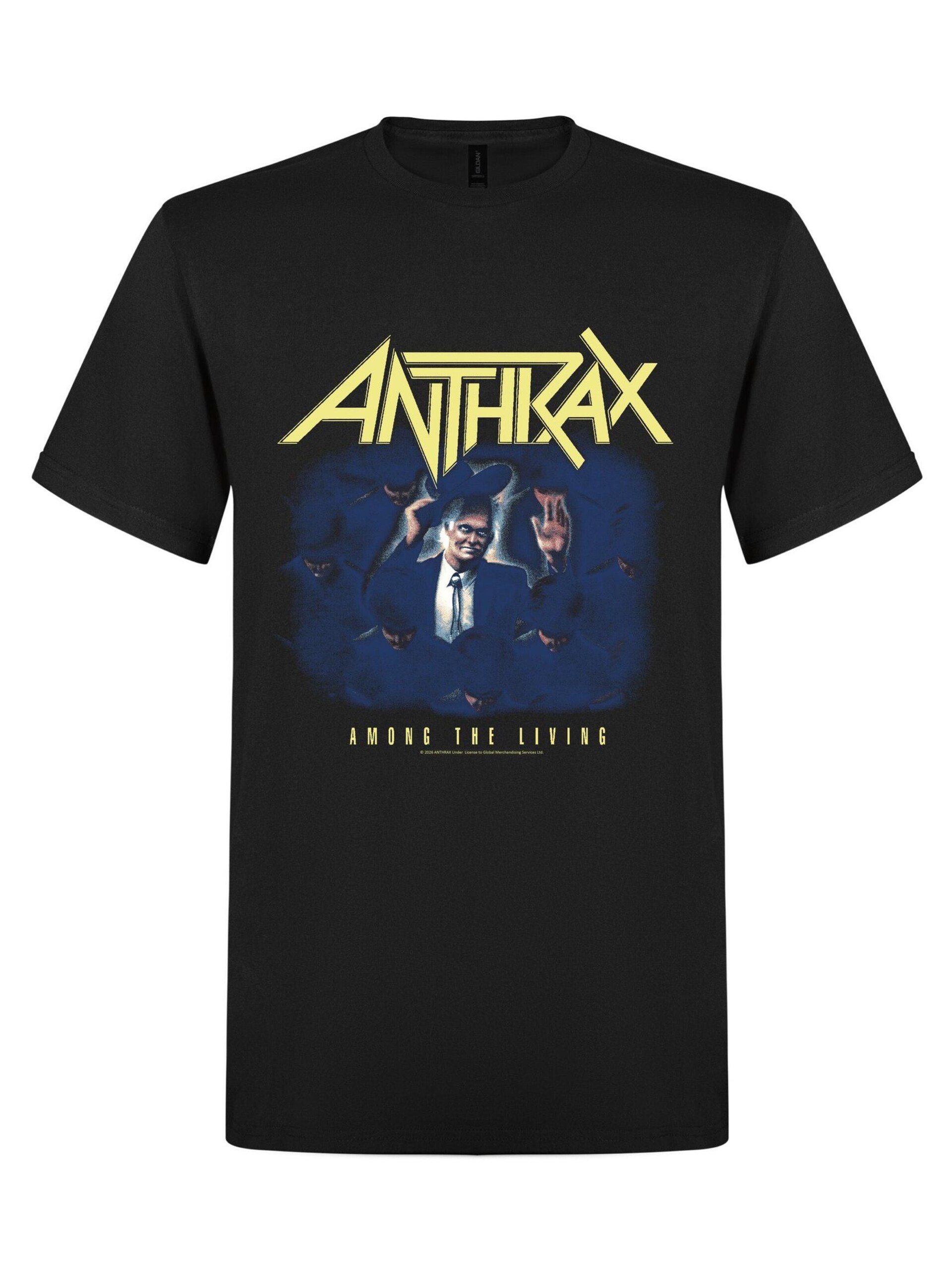 Rockshirts T-shirt 'Anthrax Among the Living T-Shirt' herr