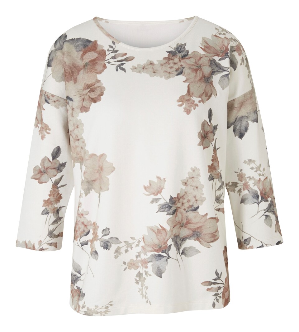 T-shirt rökblå / rosé
