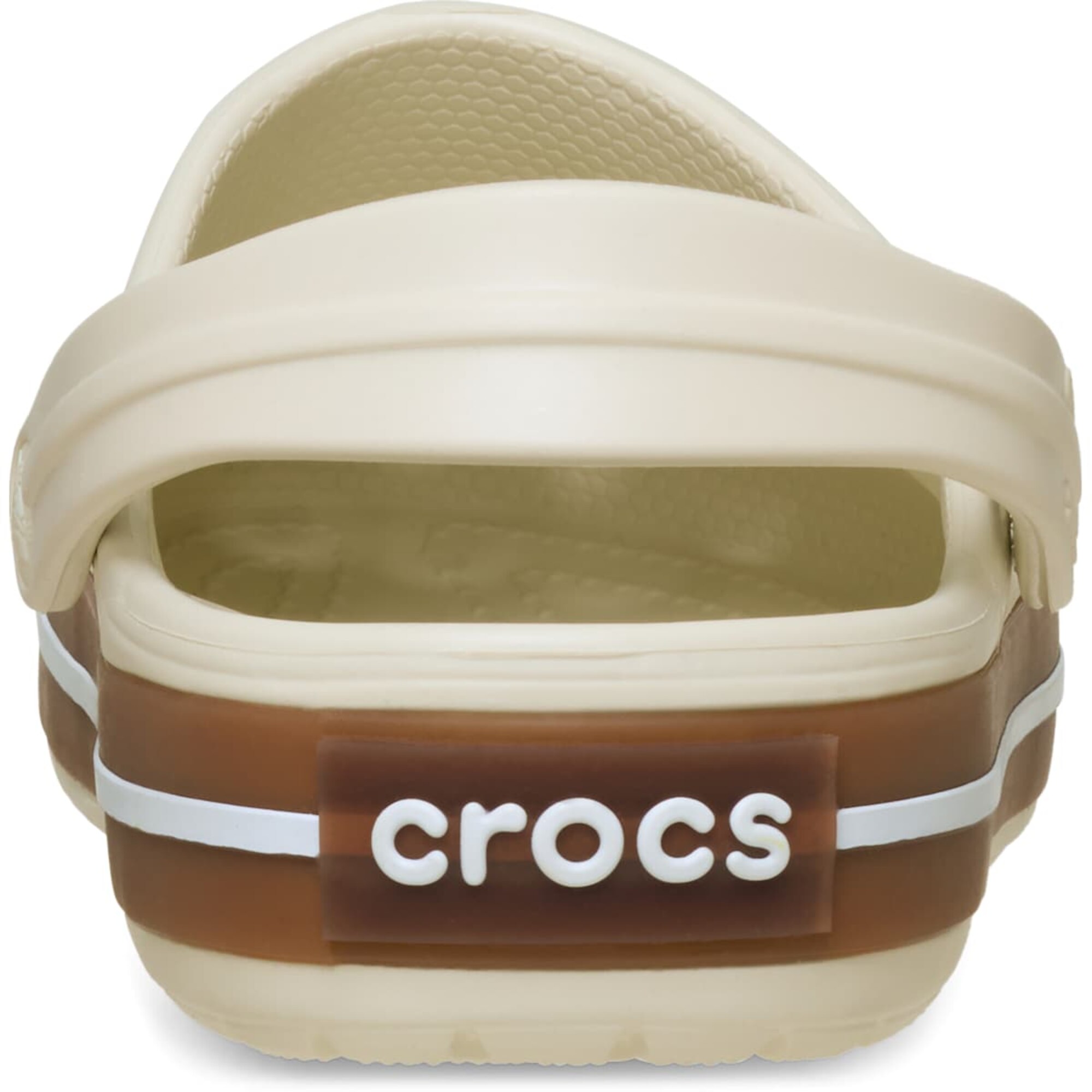 Crocs Šľapky  béžová / biela (obrázok 6)