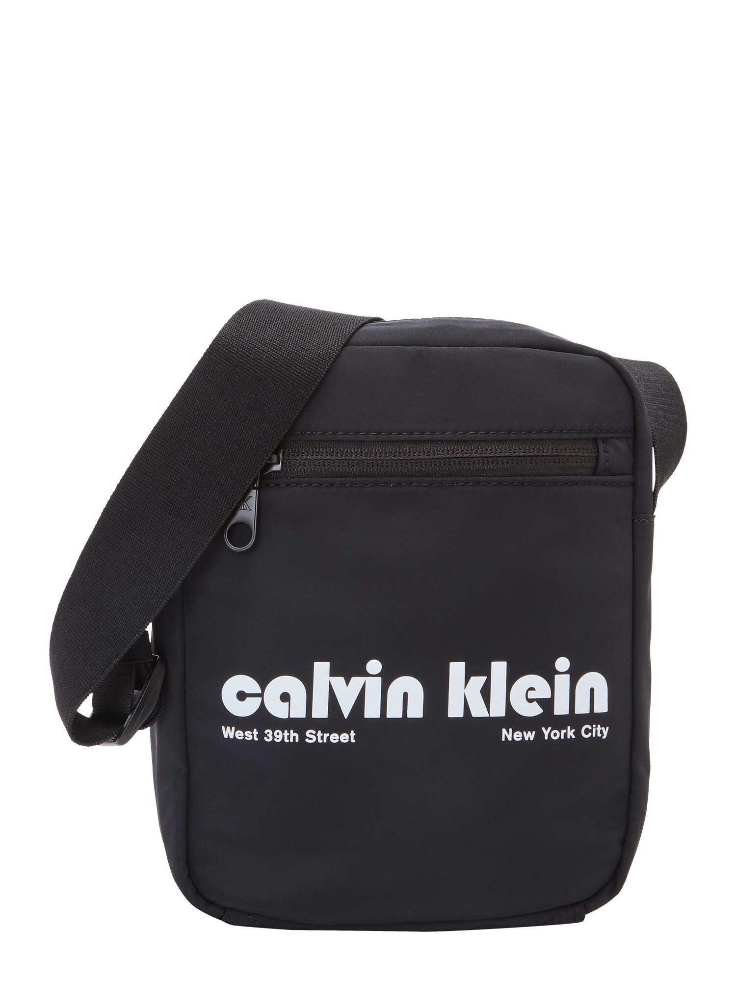 Calvin Klein Jeans Taška cez rameno  čierna / biela