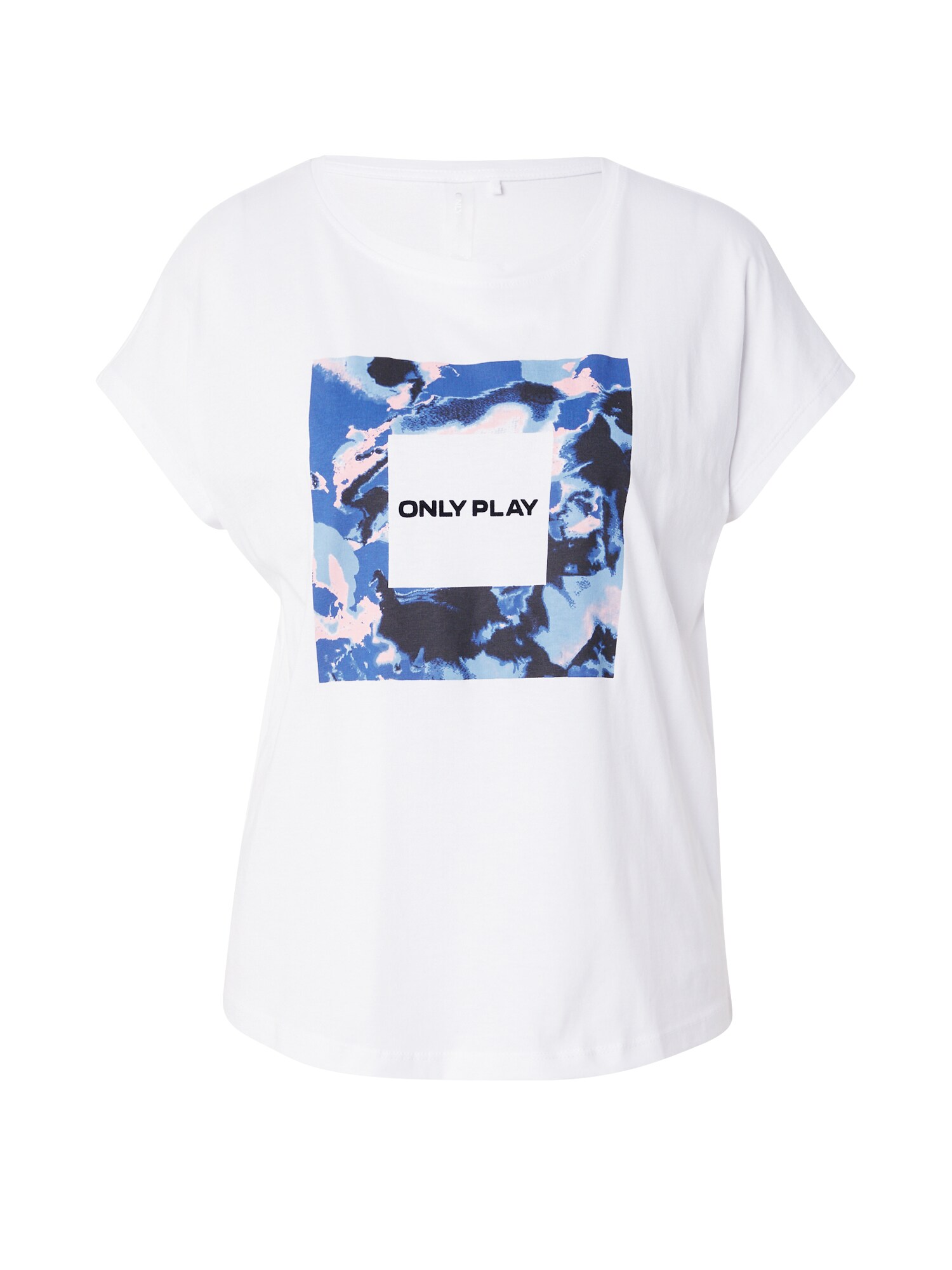 ONLY PLAY Funkčné tričko 'ONPAUB-SKY'  kráľovská modrá / pastelovo ružová / čierna / biela