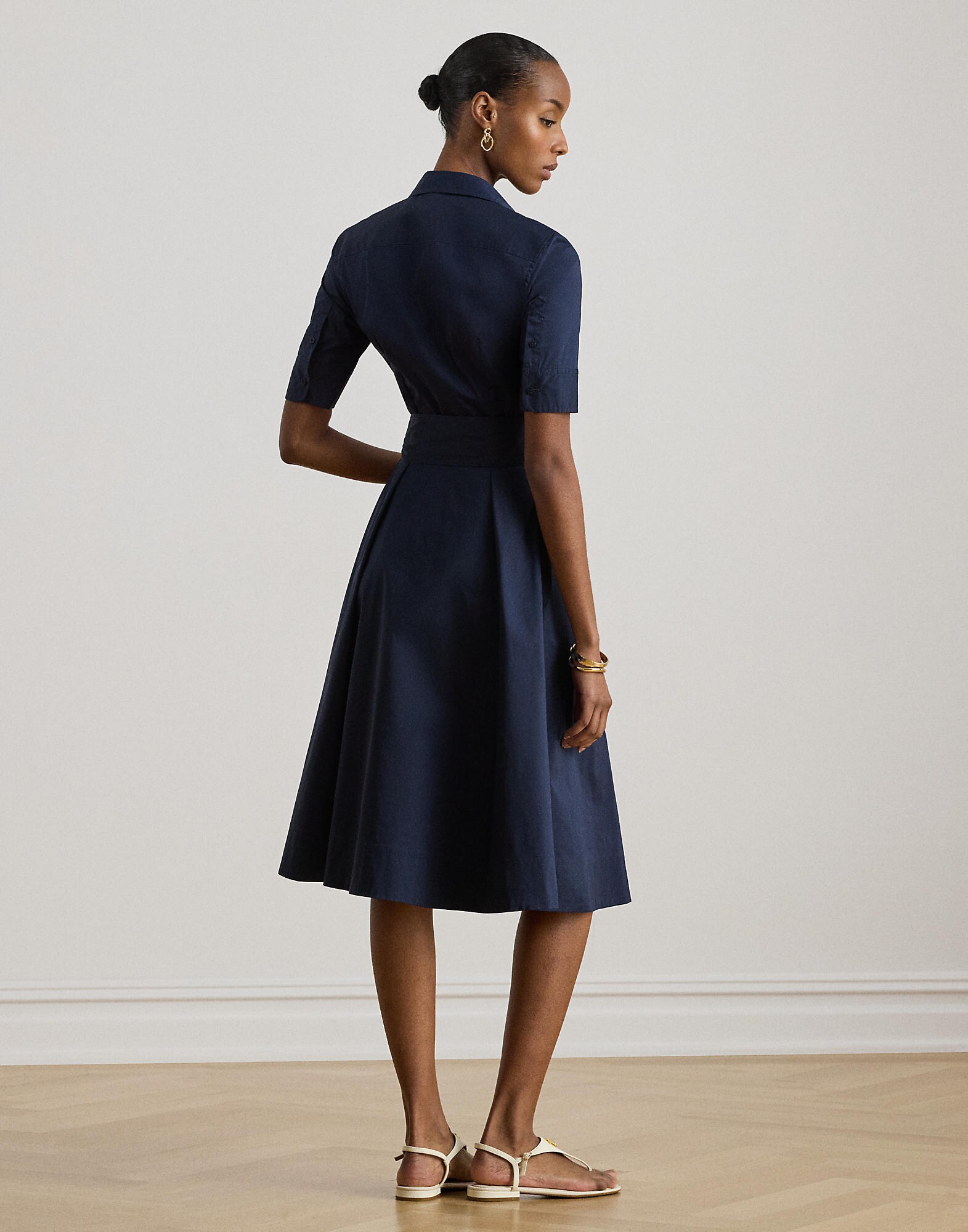 Lauren Ralph Lauren Vestido camisero  navy – imagen 11