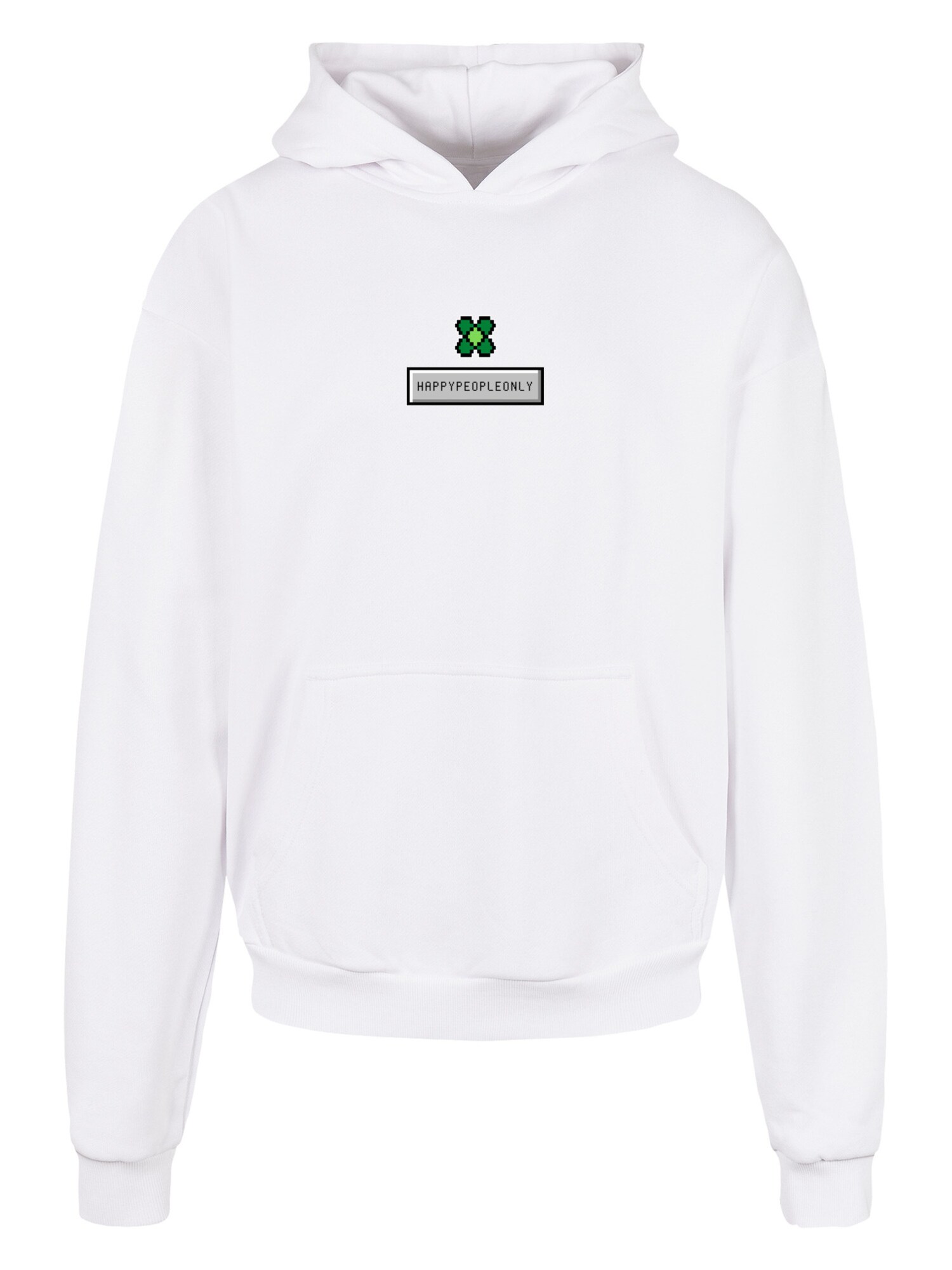 Thumbnail - Sweatshirt 'Silvester Happy New Year Pixel Kleeblatt'