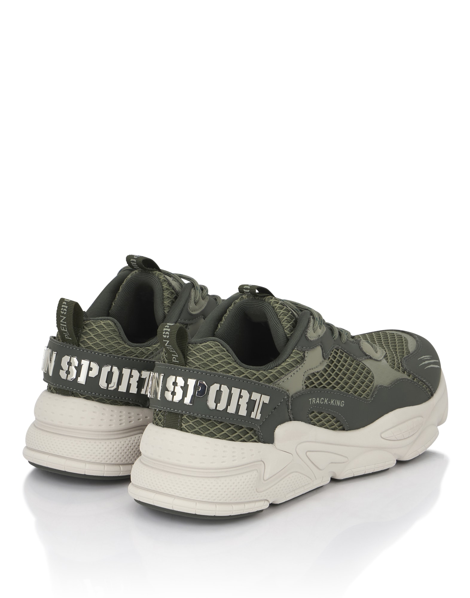 Plein Sport Zapatillas deportivas bajas 'Track King' gris / verde oscuro / blanco – imagen 3