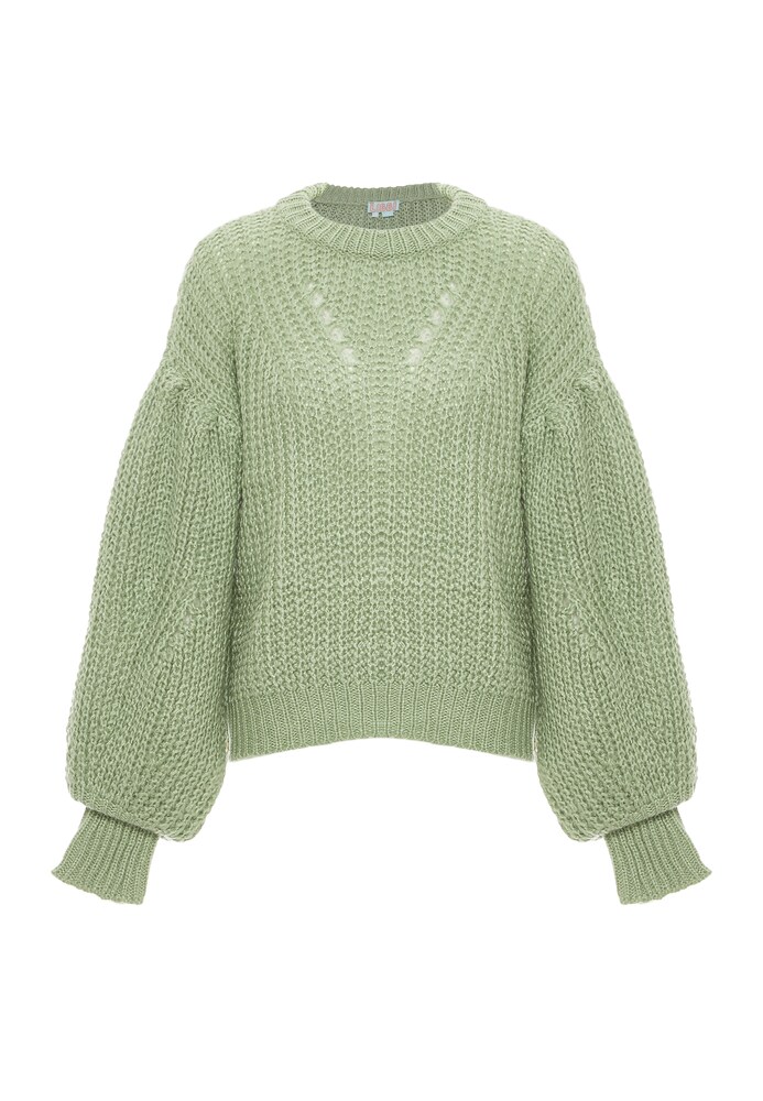 Libbi Pulóver Női zöld , Méret XL-XXL