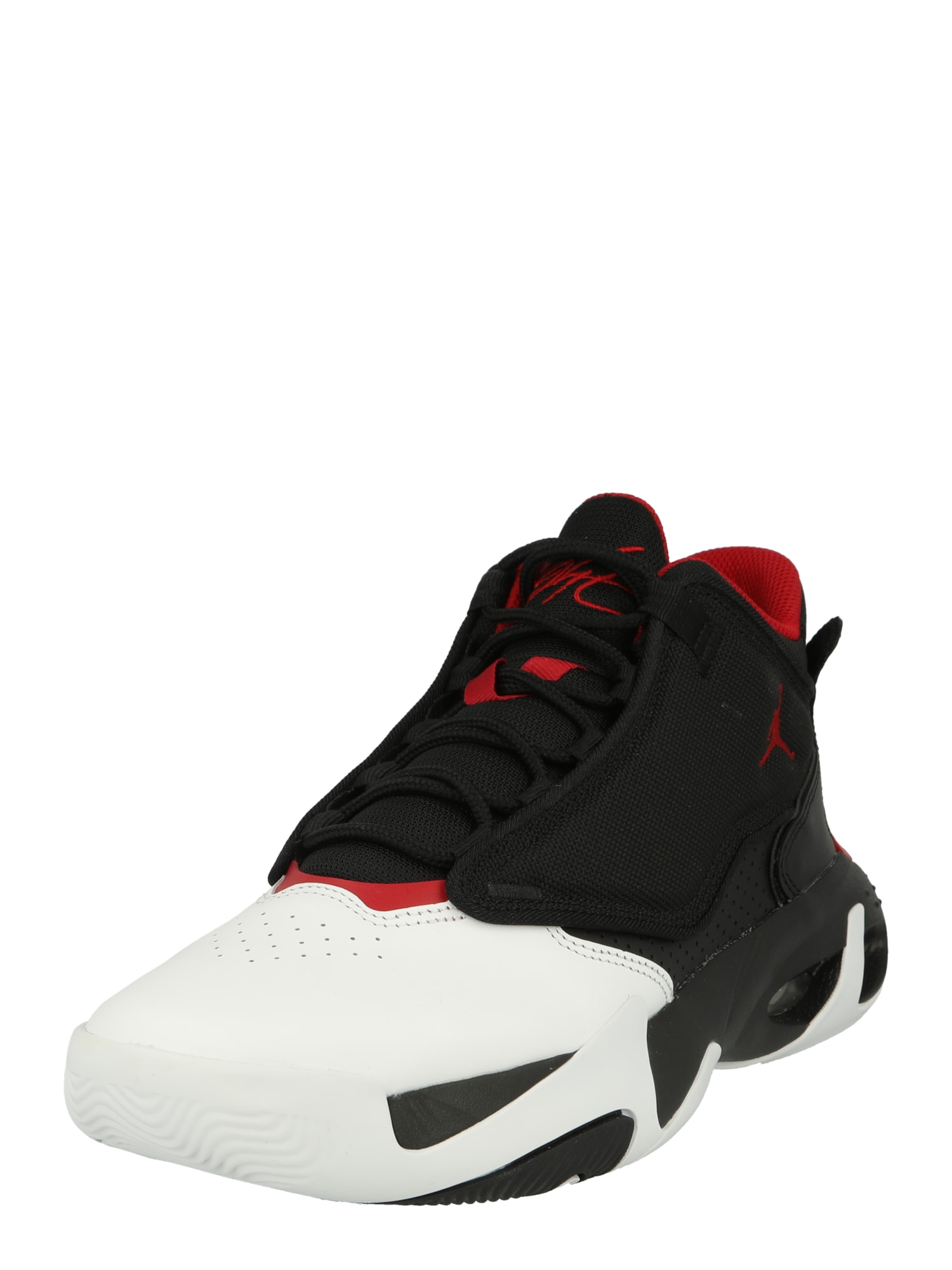 Jordan Спортни обувки 'Jordan Max Aura 4'  червено / черно / бяло