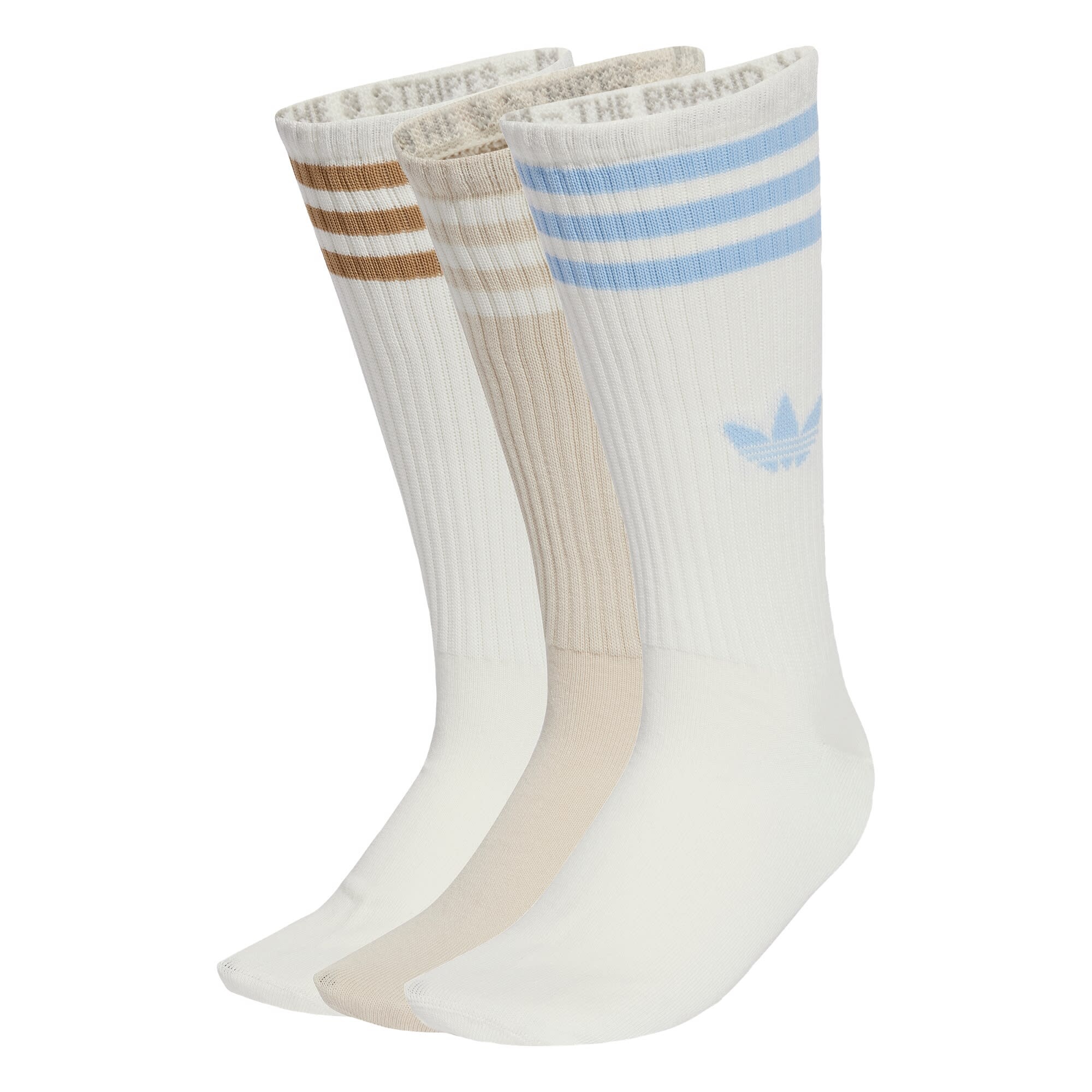 ADIDAS ORIGINALS Ponožky  béžová / svetlomodrá / hnedá / biela