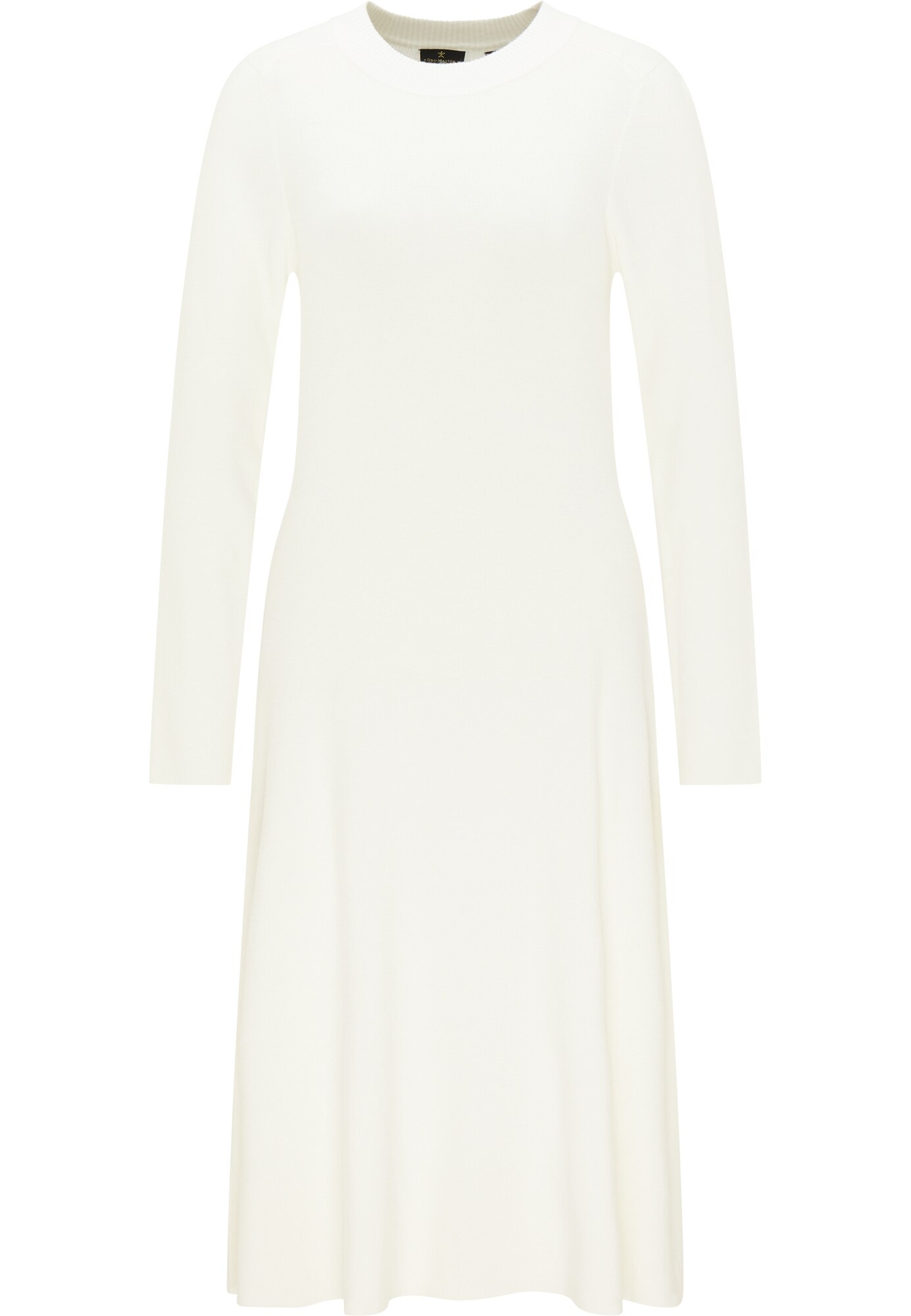 DreiMaster Klassik Megzta suknelė  balta
