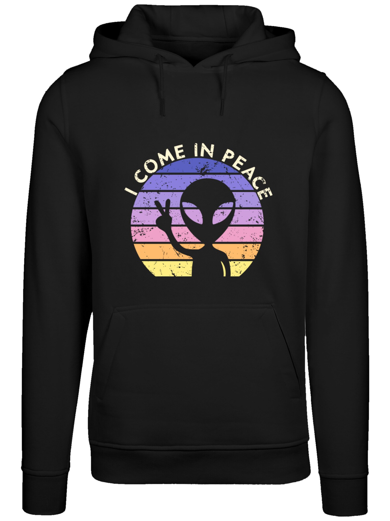 Thumbnail - Sweatshirt 'Alien Peace Sunset'