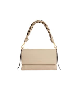 Coccinelle Bolso de mano 'Boheme Grana Double Handbag Double Grainy Leather'  marfil