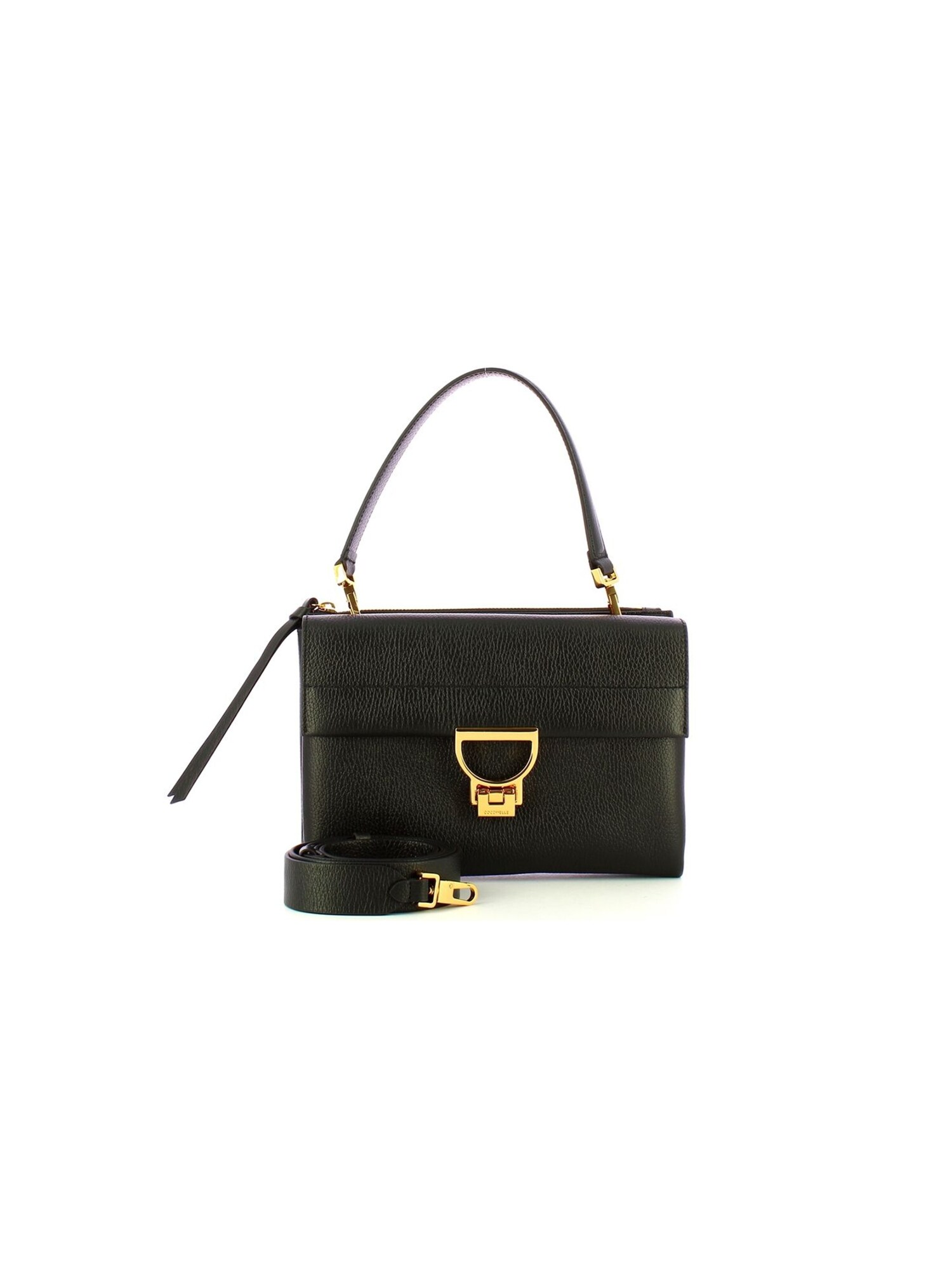 Coccinelle Bolso de hombro 'Arlettis Handbag Grained Leather' negro – imagen 4