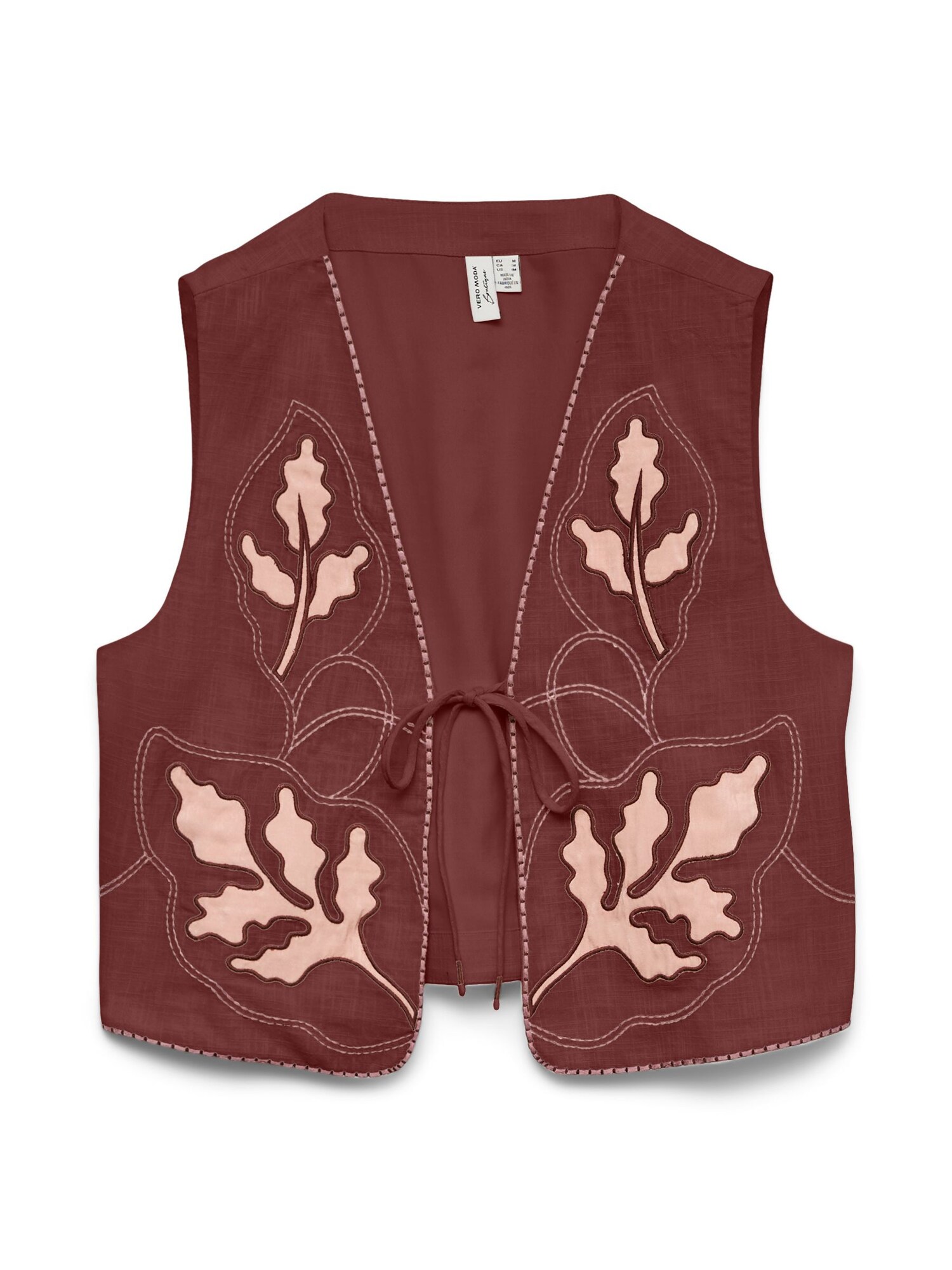 Vero Moda Bodywarmer 'VMJamila' Nude / Bruin