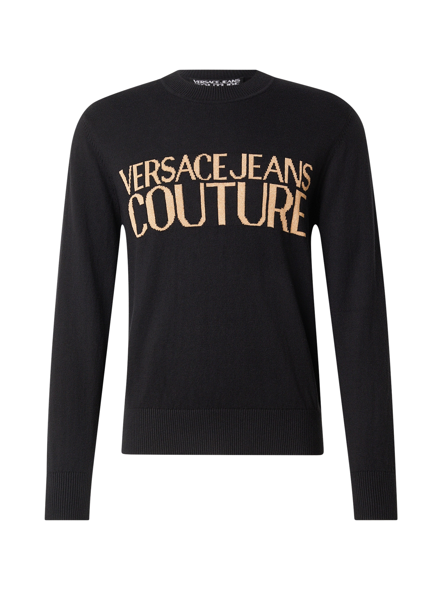 Versace Jeans Couture Pulover  maro cappuccino / negru