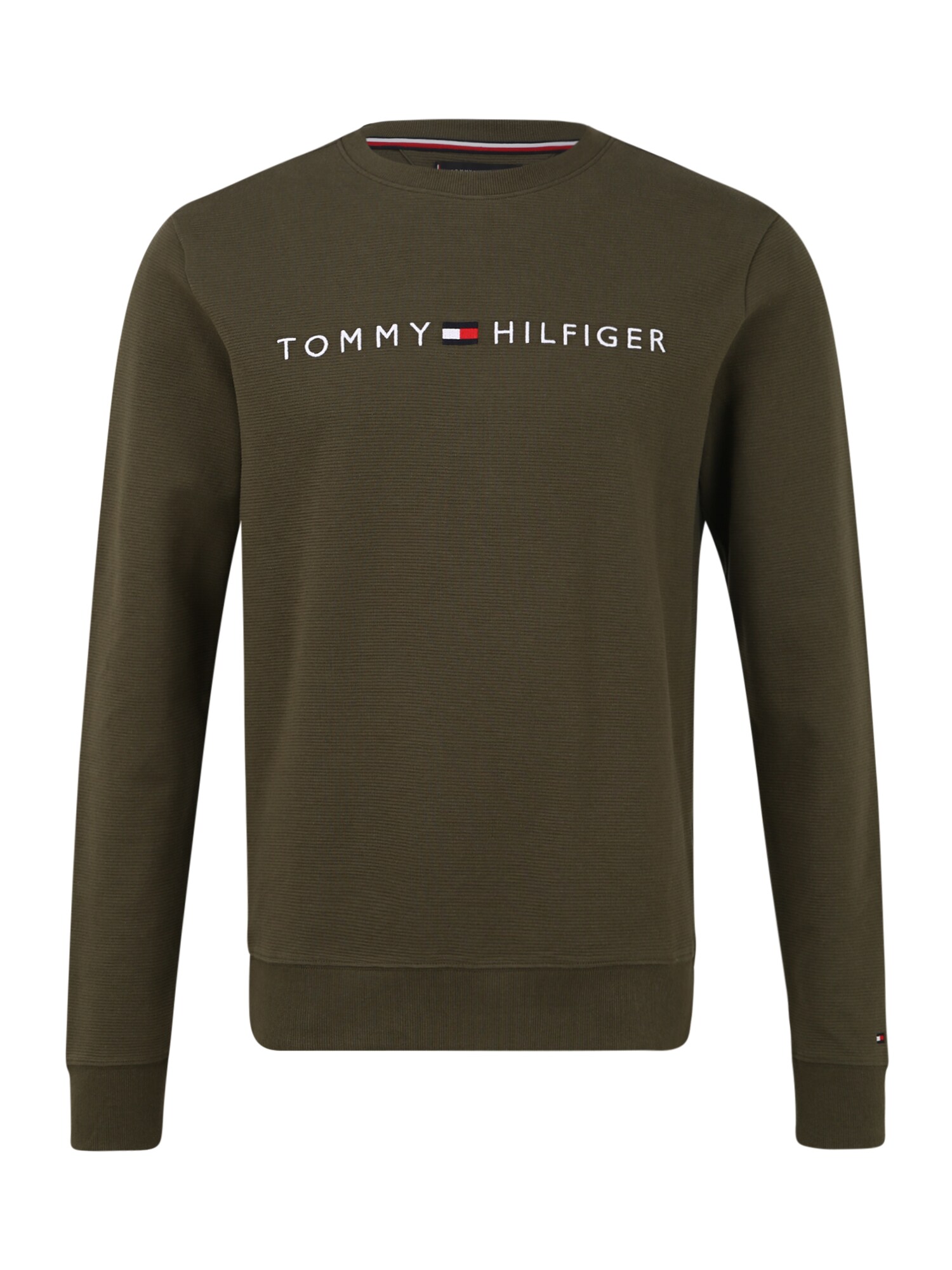 Tommy Hilfiger Underwear Megztinis be užsegimo  balta / alyvuogių spalva