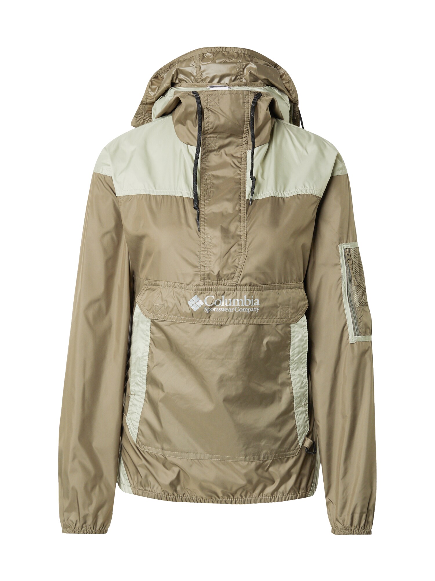 COLUMBIA Kültéri kabátok 'Challenger'  khaki / menta akciós termékkép 1