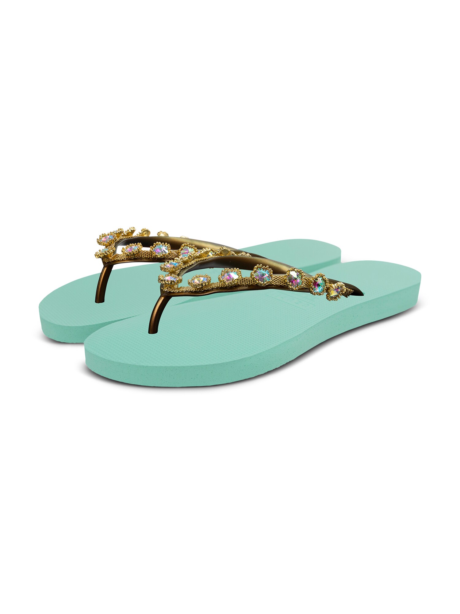 Thumbnail - Uzurii Luxury Footwear Zehentrenner Flower Aby