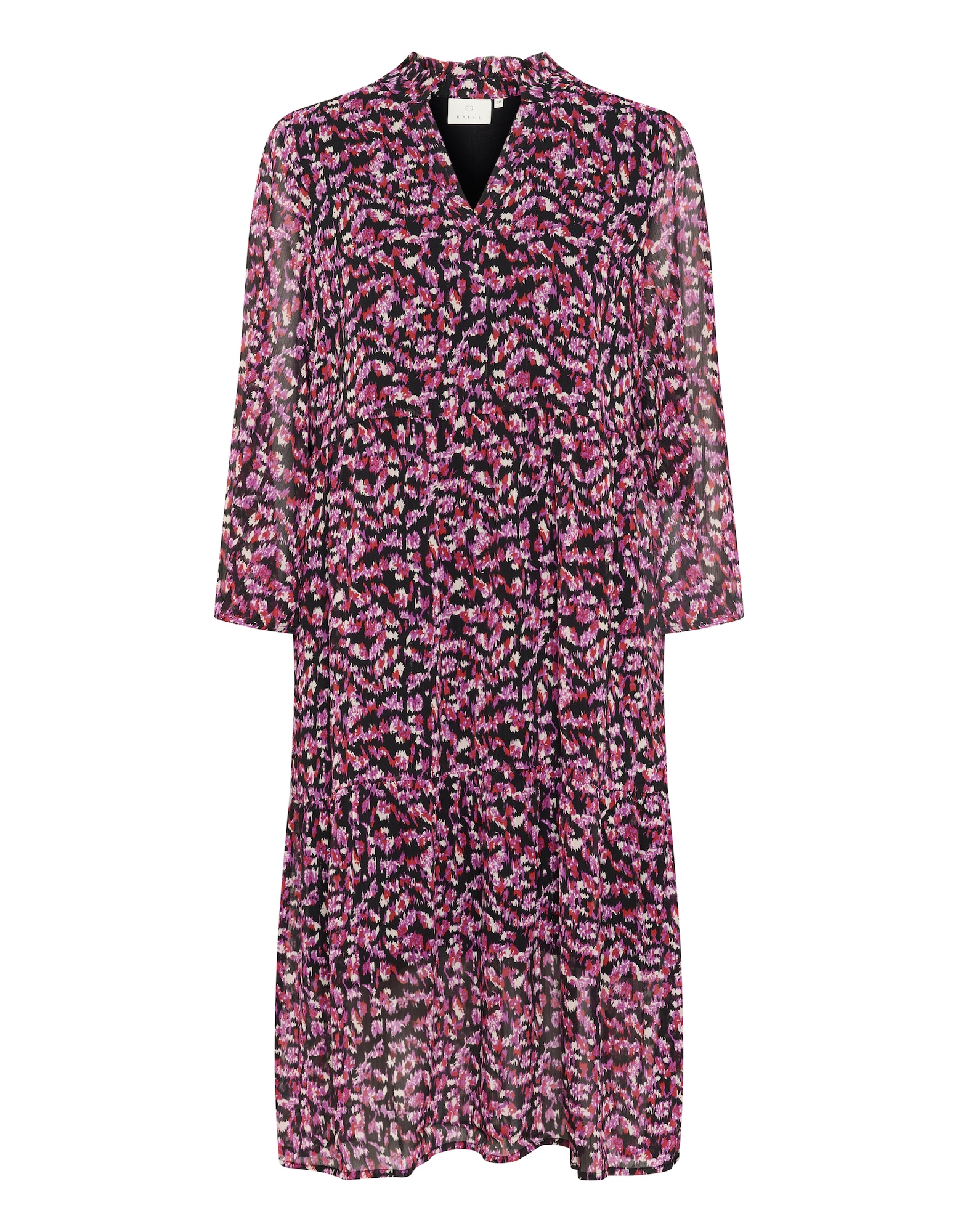 Kaffe Vestido 'Silja'  rosa / negro