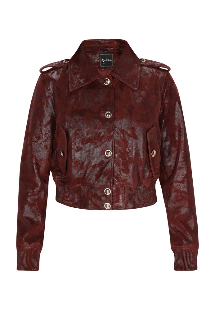 faina Átmeneti dzseki Női piros , Méret XS