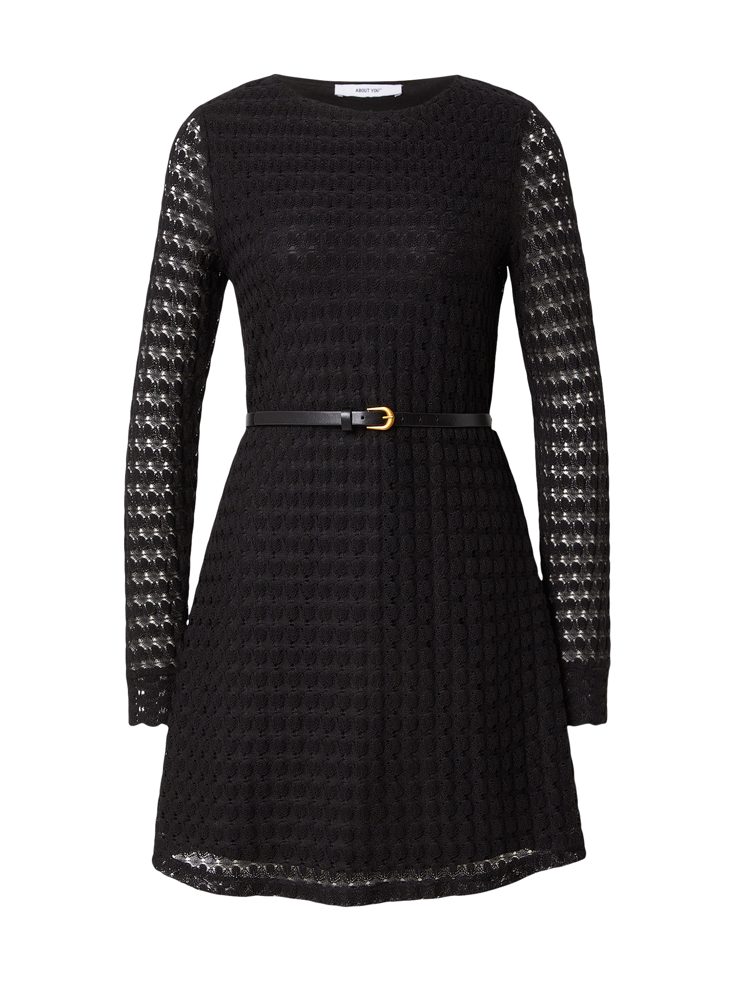 ABOUT YOU Rochie tricotat Sofia  negru