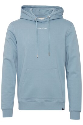 casual friday Sweatshirt ‘Sinius’ Blauw denim / Wit