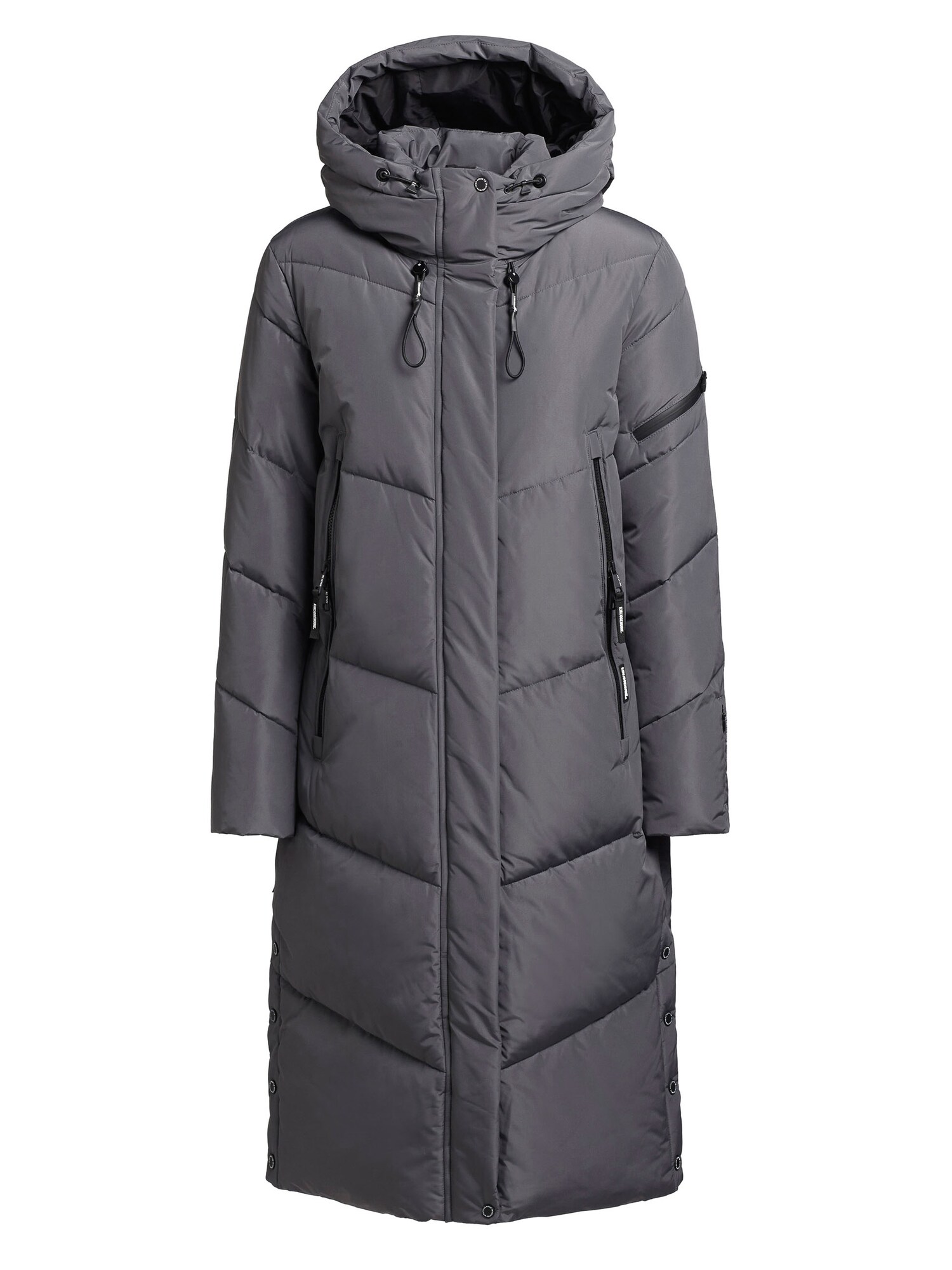 khujo Palton de iarnă  gri bazalt
