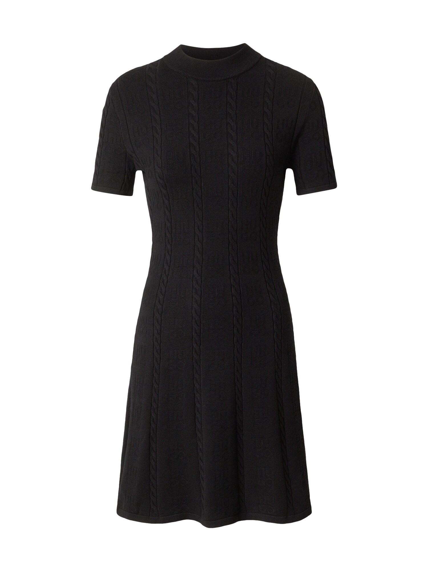 HUGO Rochie tricotat Sinanty  negru