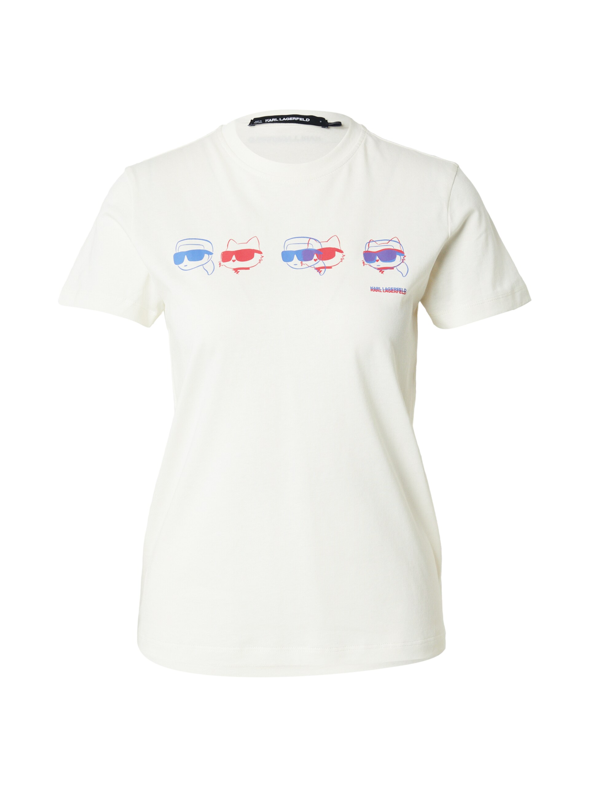 Karl Lagerfeld T-shirt 'IKON' dam