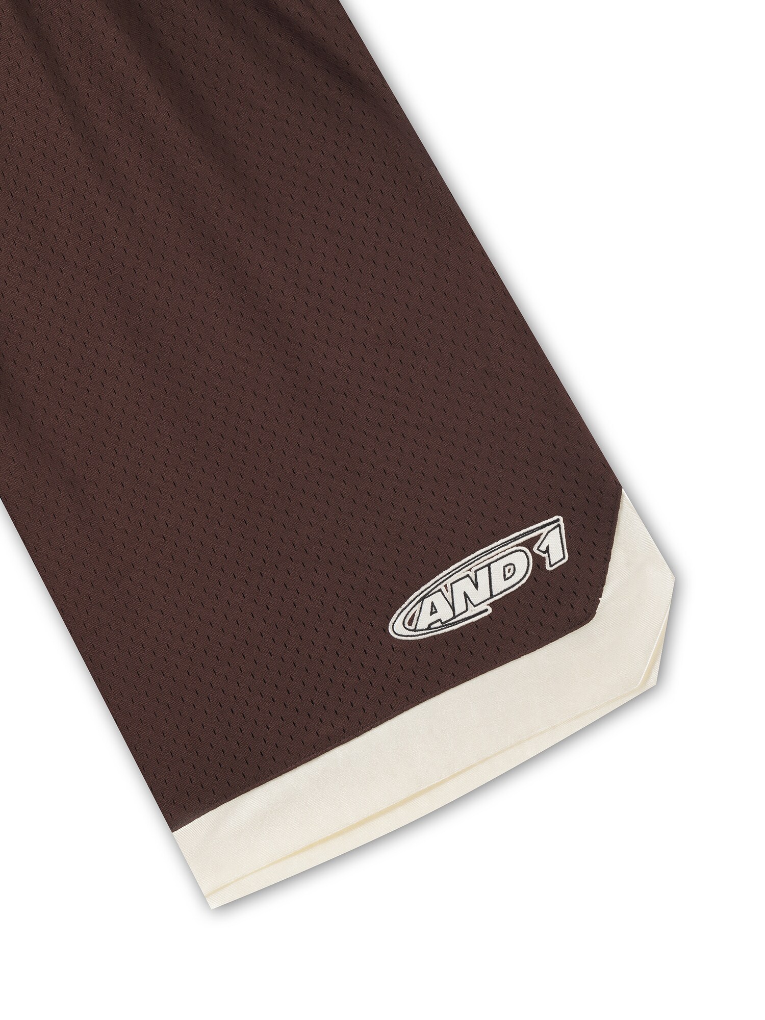 AND1 Pantalón  crema / chocolate – imagen 3