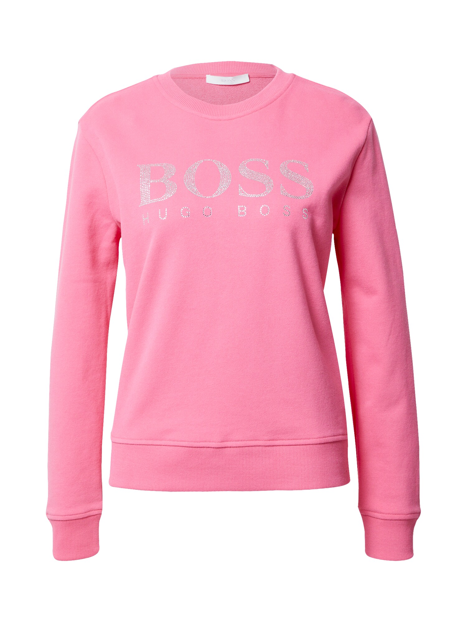 BOSS Megztinis be užsegimo 'Ebossa'  rožinė / sidabrinė