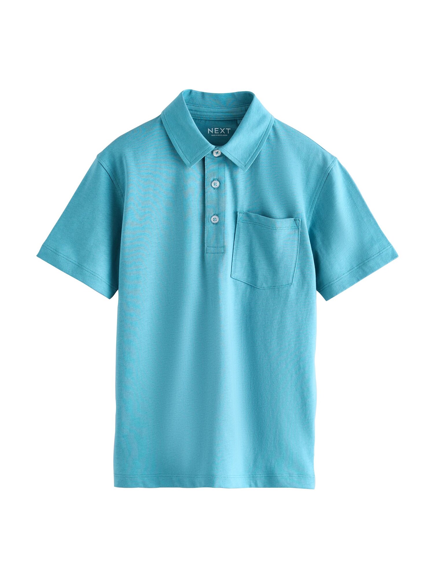 Next Shirt Neonblauw