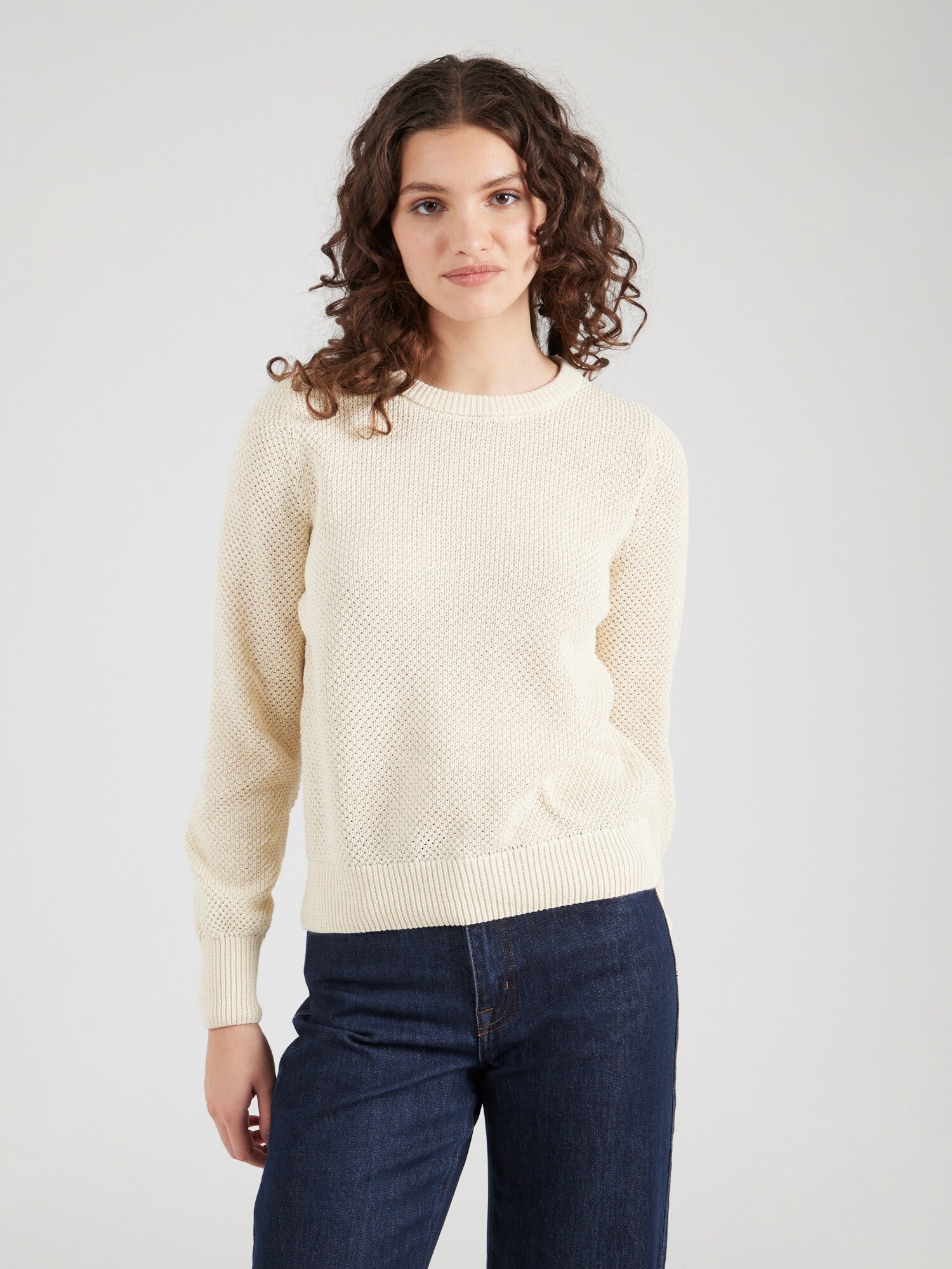 VERO MODA Pulóver 'VMAMAZING'  ekrü termék 2. képe