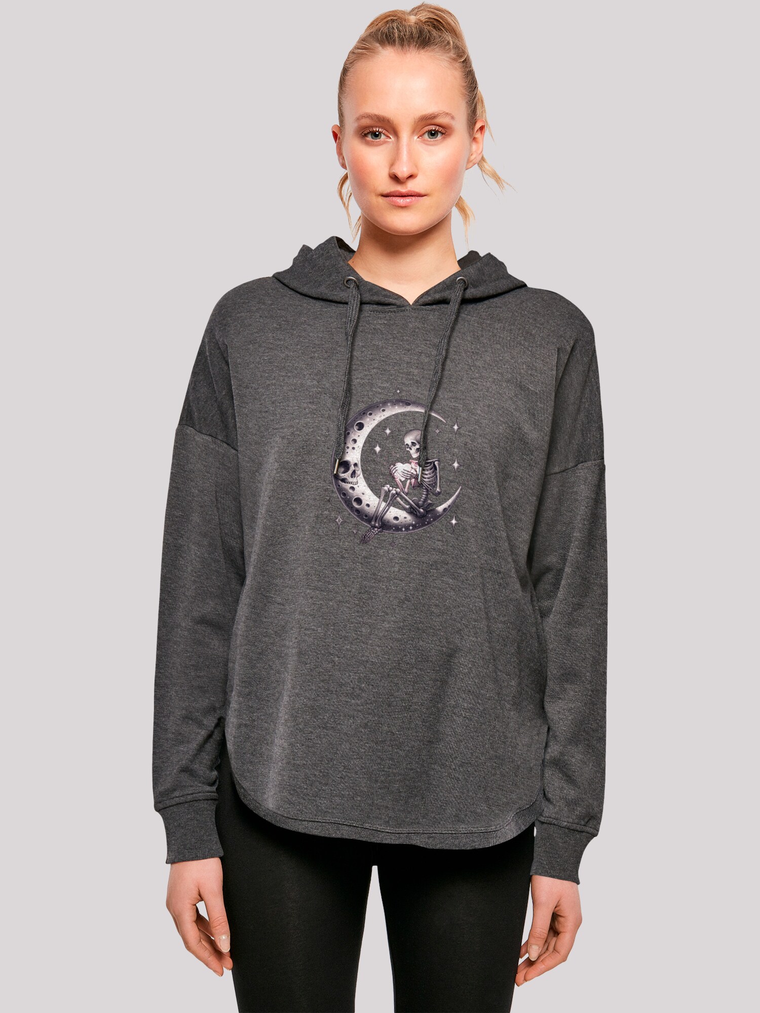Thumbnail - F4NT4STIC Sweatshirt Gothic Valentinstag Skelett Mond