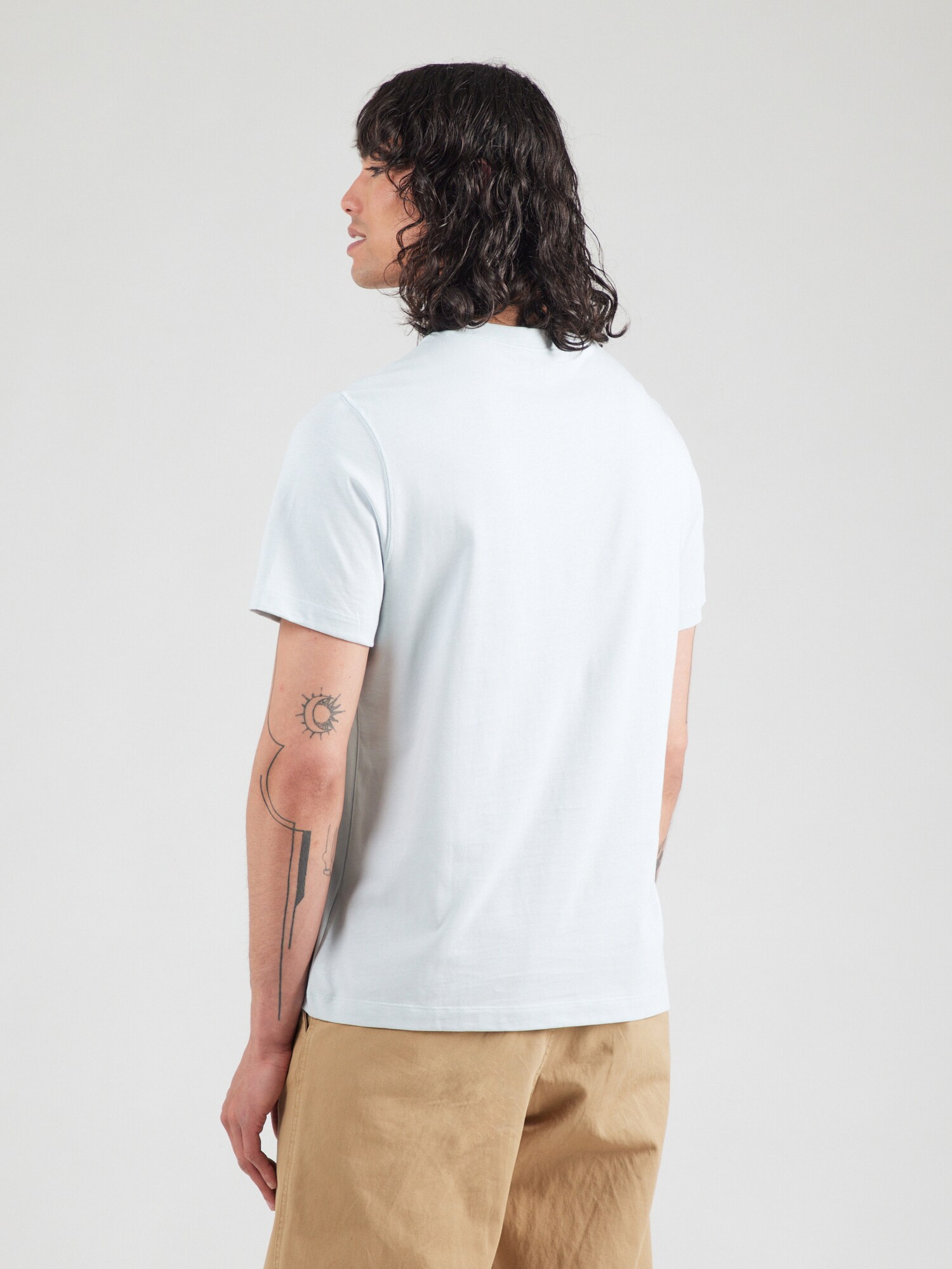 Calvin Klein Jeans Póló  homok / fehér termék 2. képe