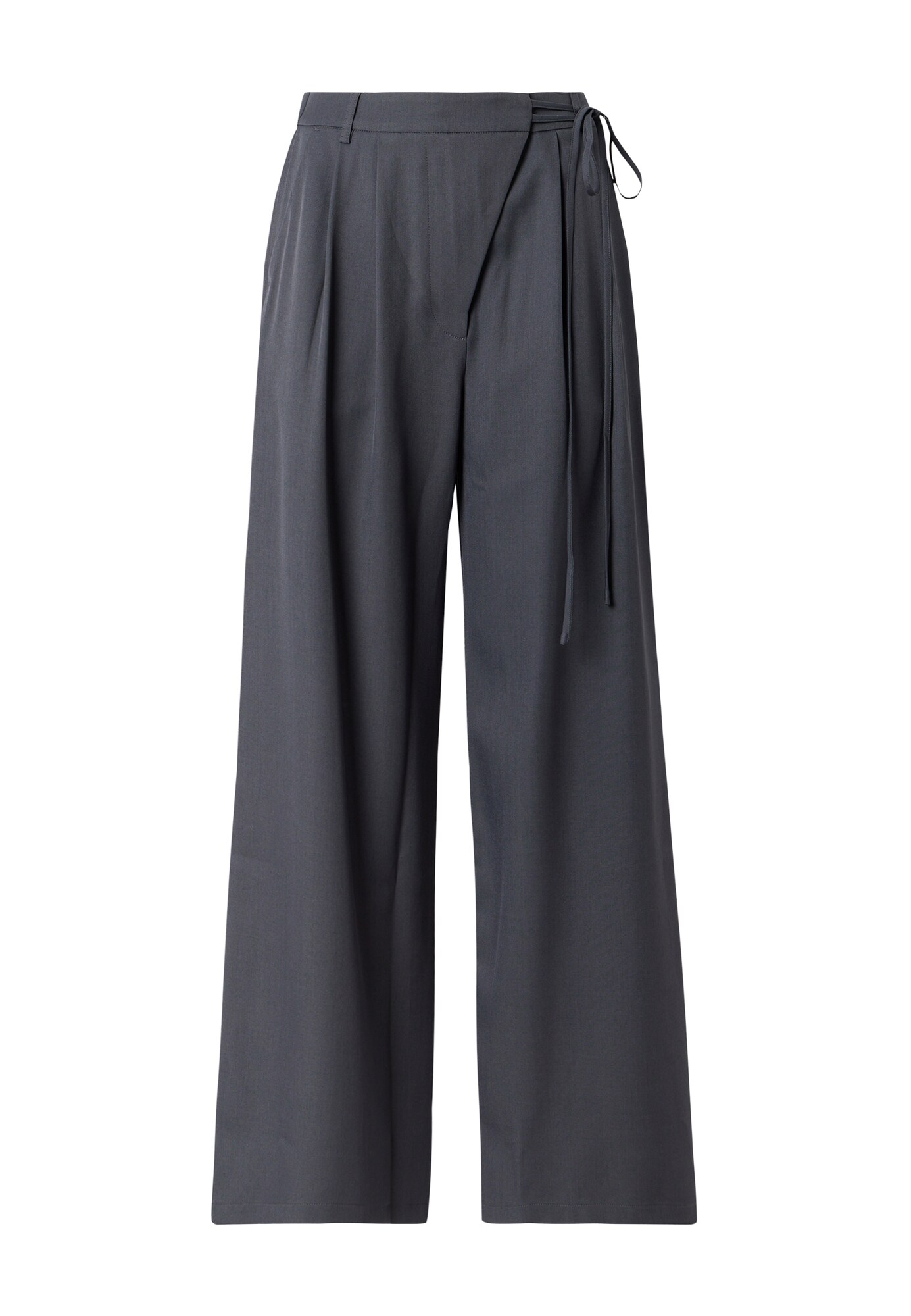 Anna Field Pantaloni cutați gri închis