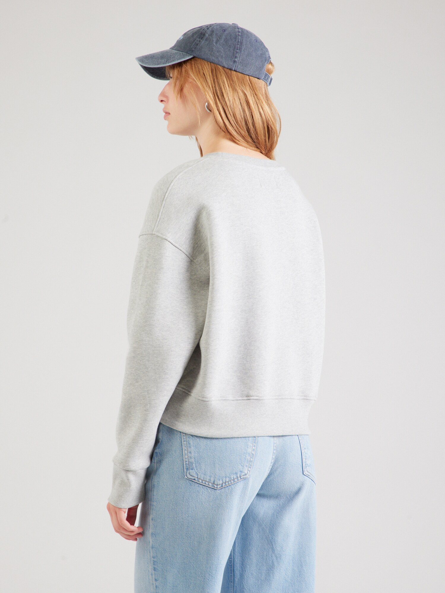 MADS NORGAARD COPENHAGEN Tréning póló 'Tilvina'  kék / szürke melír termék 2. képe