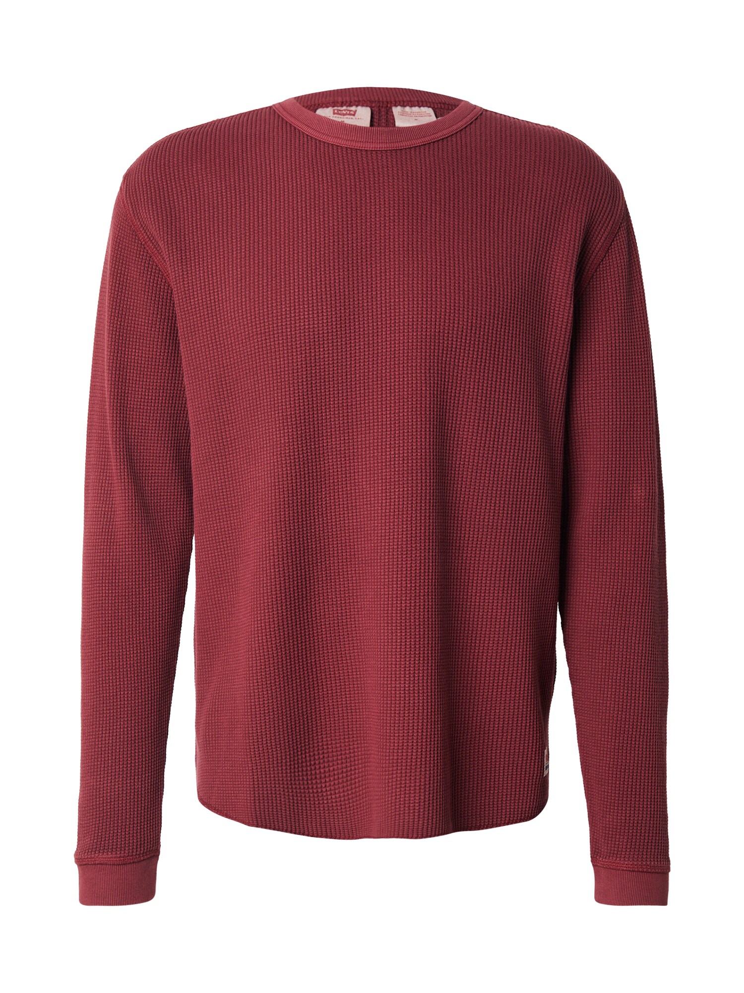 LEVIS ® Tricou Long Sleeve Relaxed Thermal Tee  roșu bordeaux