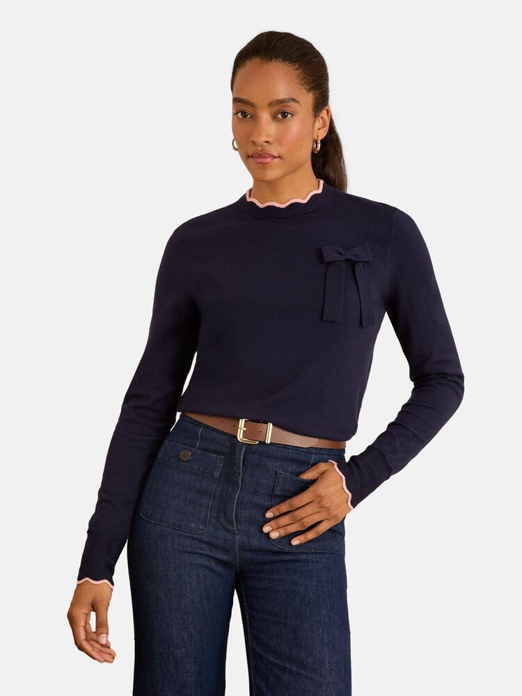 love & roses Pulóver Női kék , Méret 14