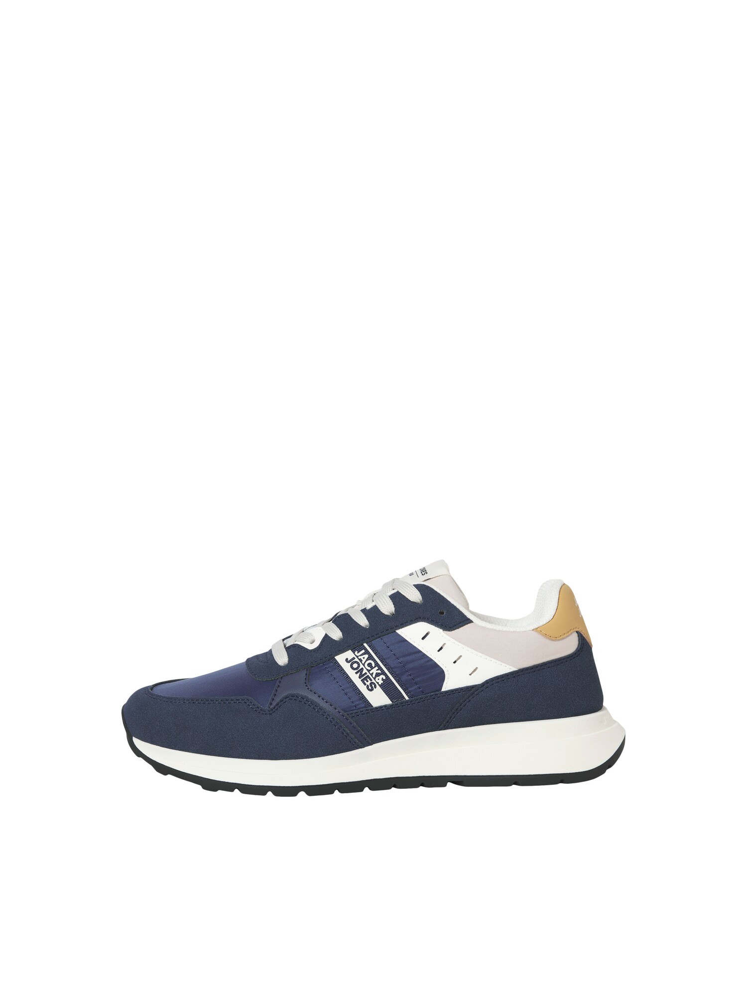 JACK & JONES Sneaker low JFWOSWALD bej / bleumarin / galben curry / alb