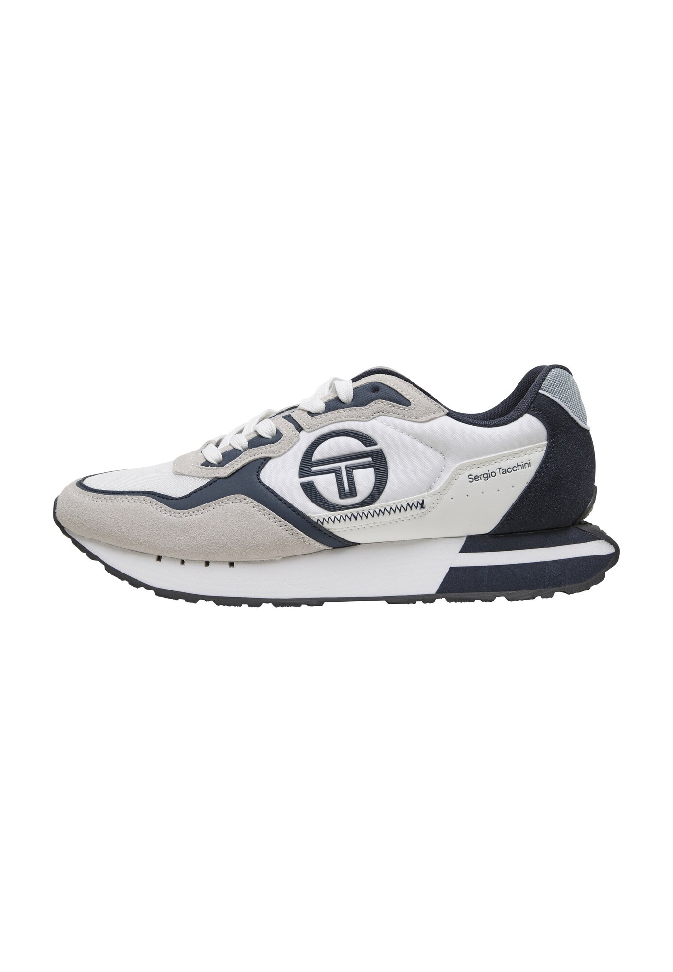 Sergio Tacchini Nízke tenisky 'Udine'  námornícka modrá / svetlosivá / biela